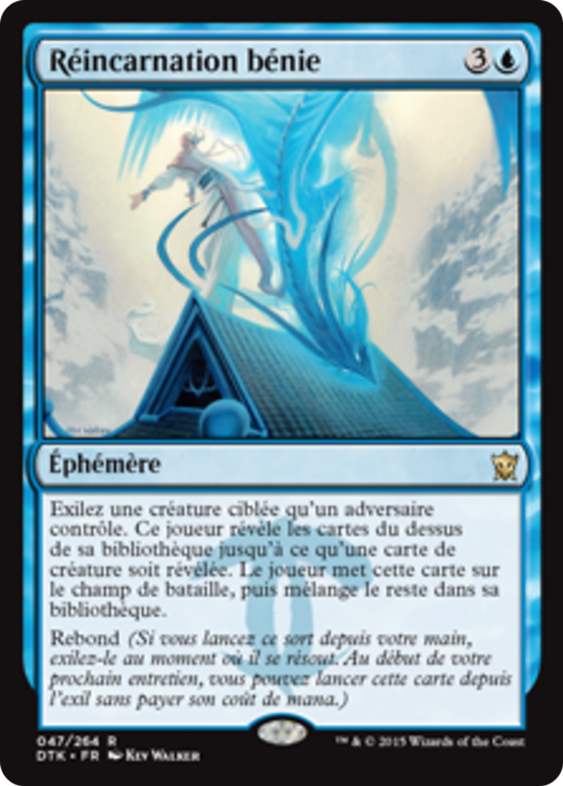 Réincarnation bénie — Dragons of Tarkir — Magic: The Gathering