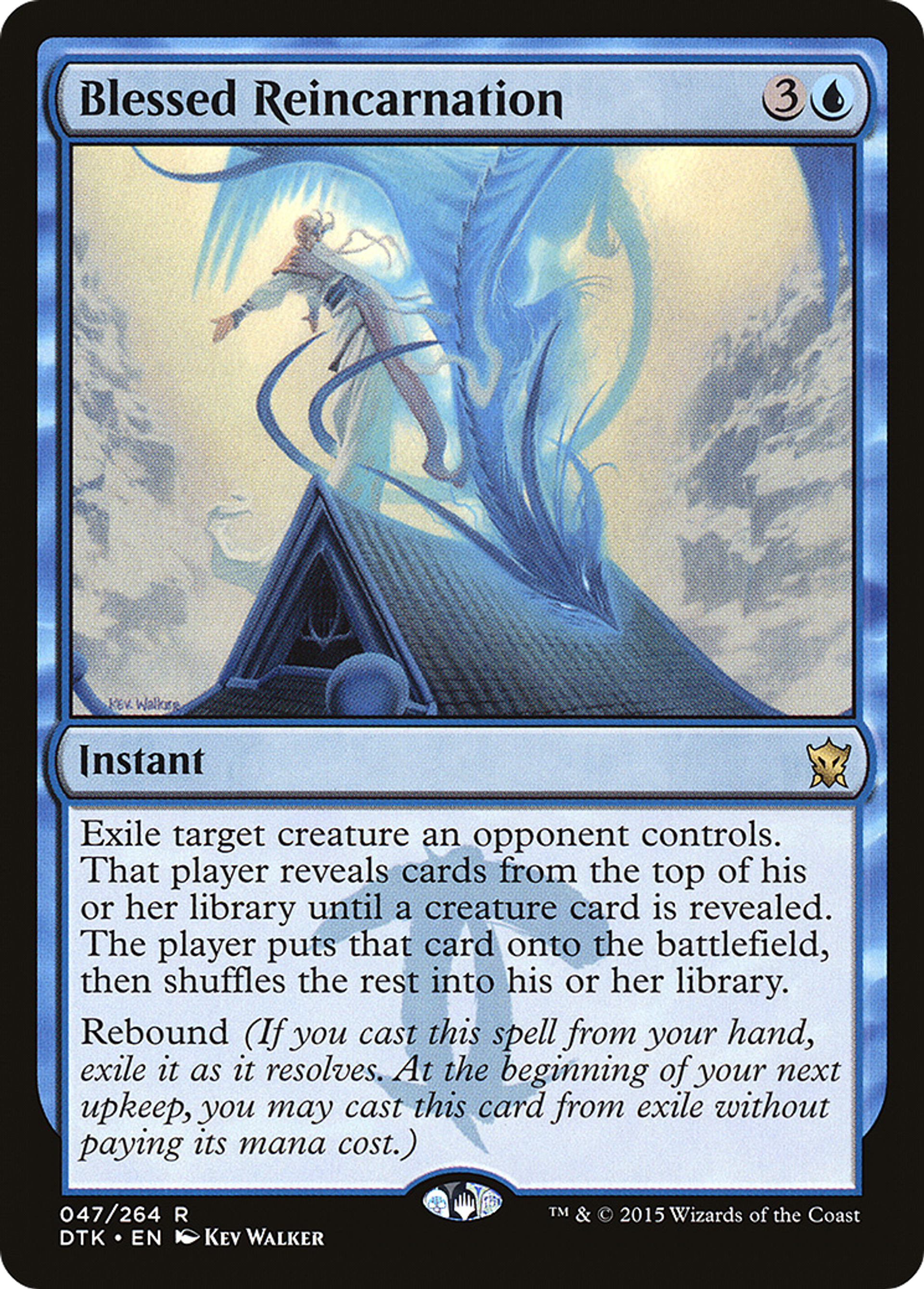 Réincarnation bénie — Dragons of Tarkir — Magic: The Gathering