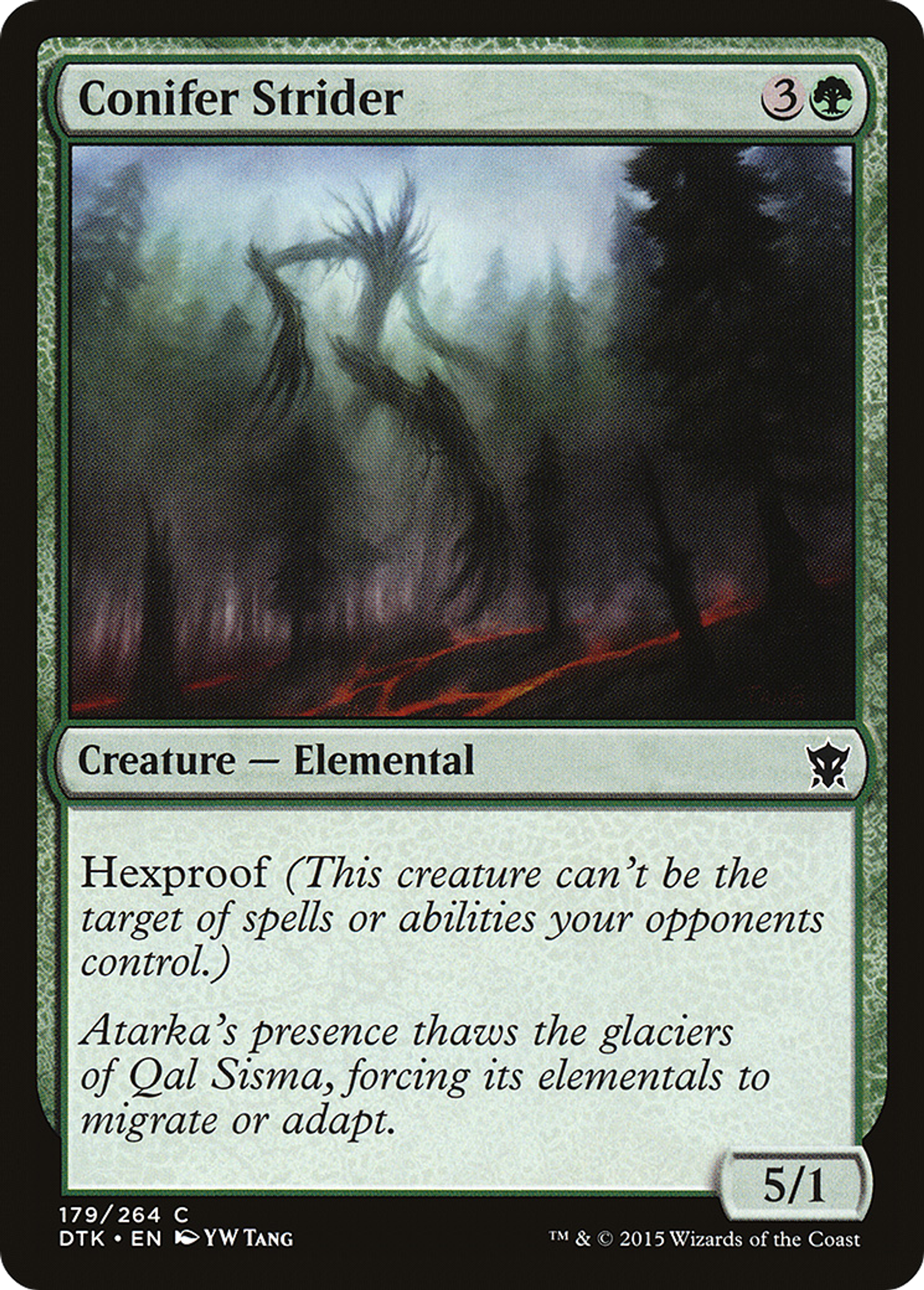 Enjambeur conifère — Dragons of Tarkir — Magic: The Gathering