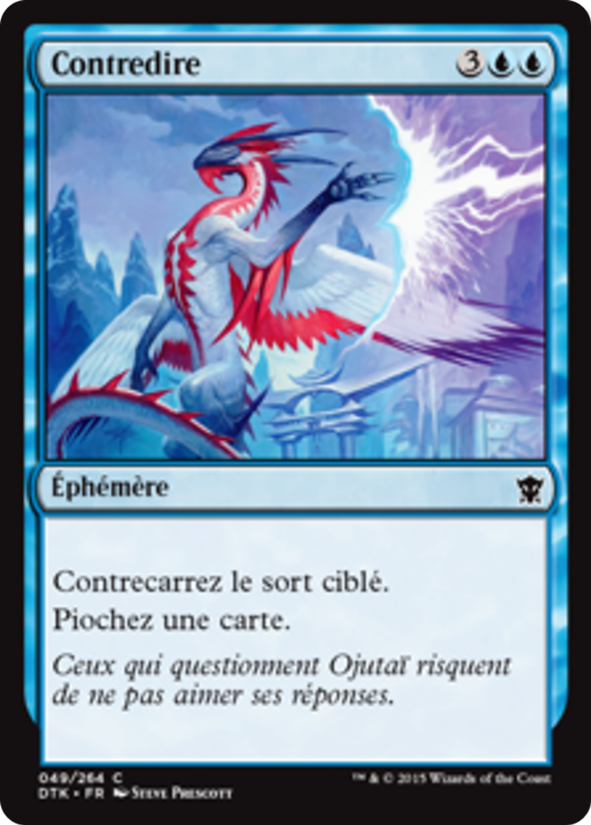 Contredire — Dragons of Tarkir — Magic: The Gathering