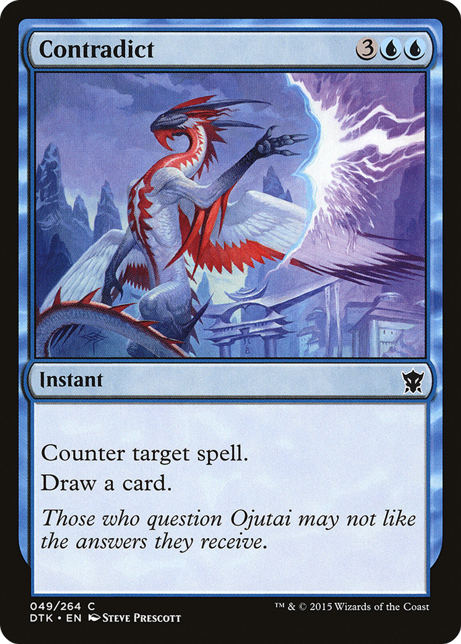 Contredire — Dragons of Tarkir — Magic: The Gathering