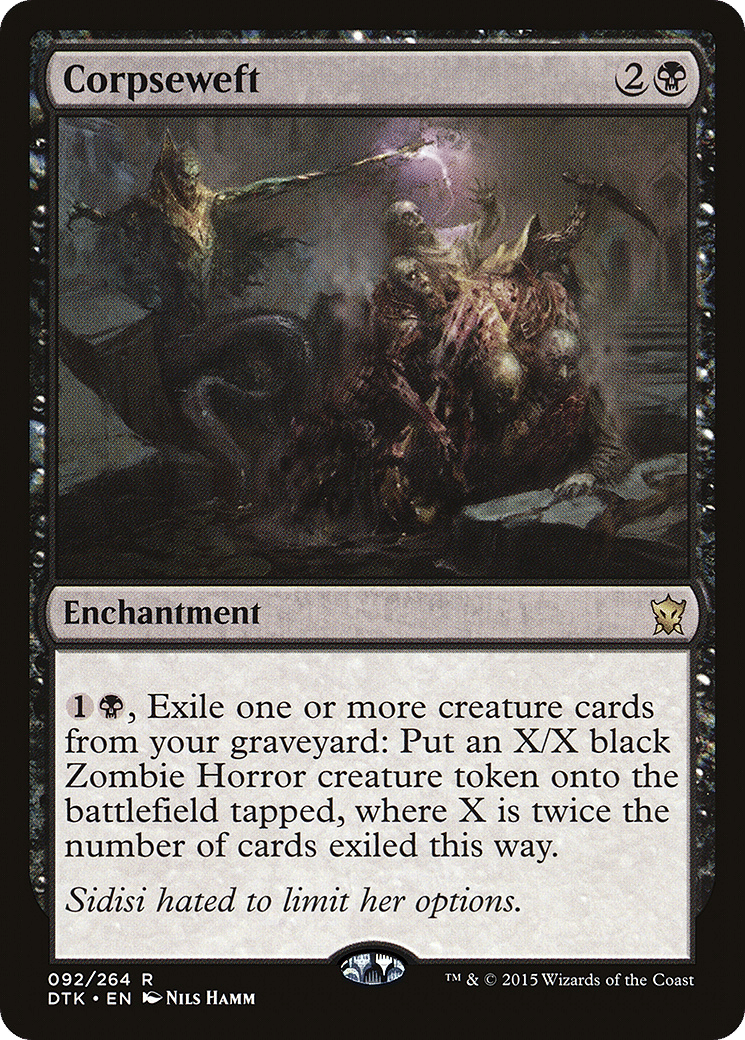 Tissage de cadavres — Dragons of Tarkir — Magic: The Gathering