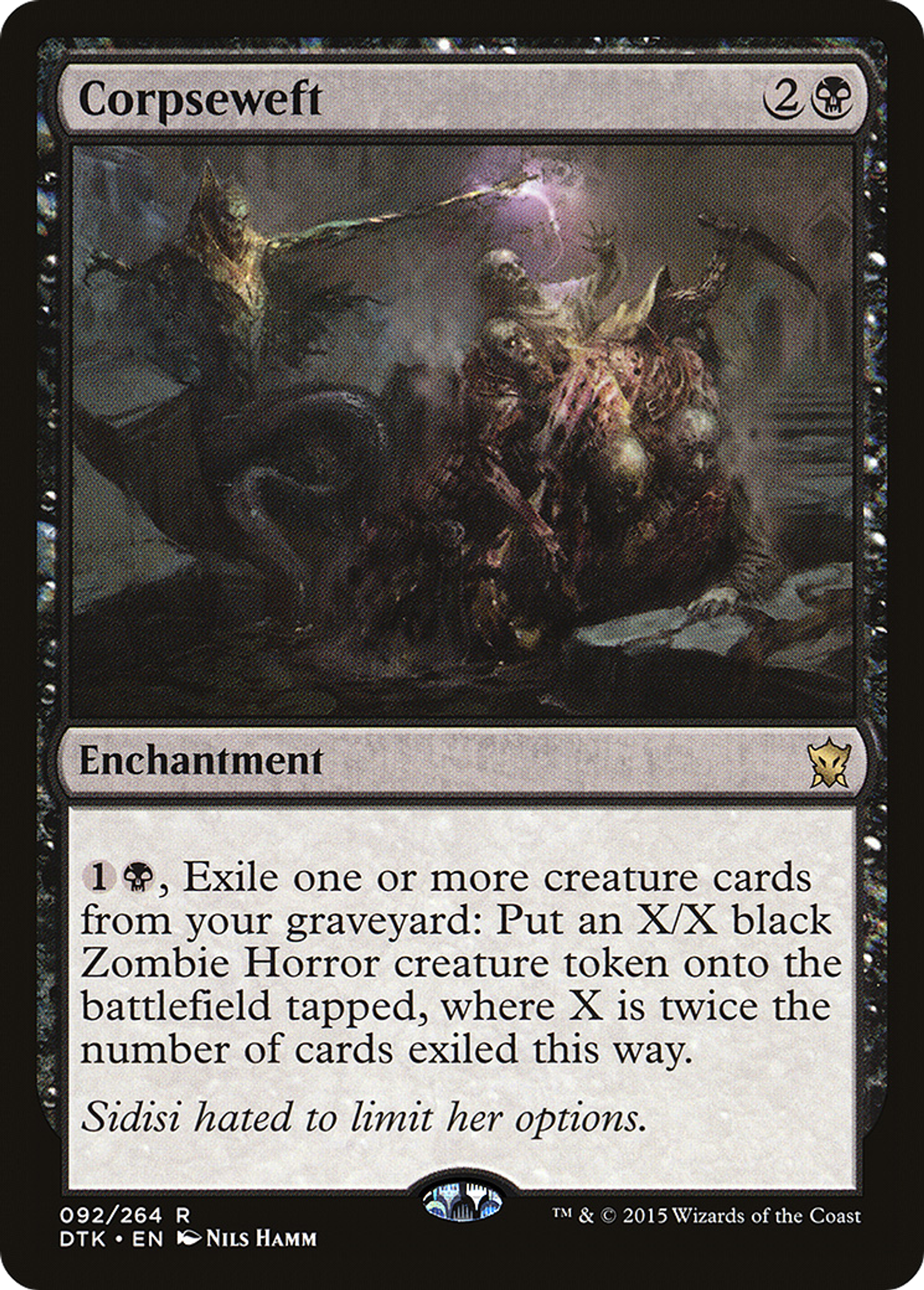 Tissage de cadavres — Dragons of Tarkir — Magic: The Gathering