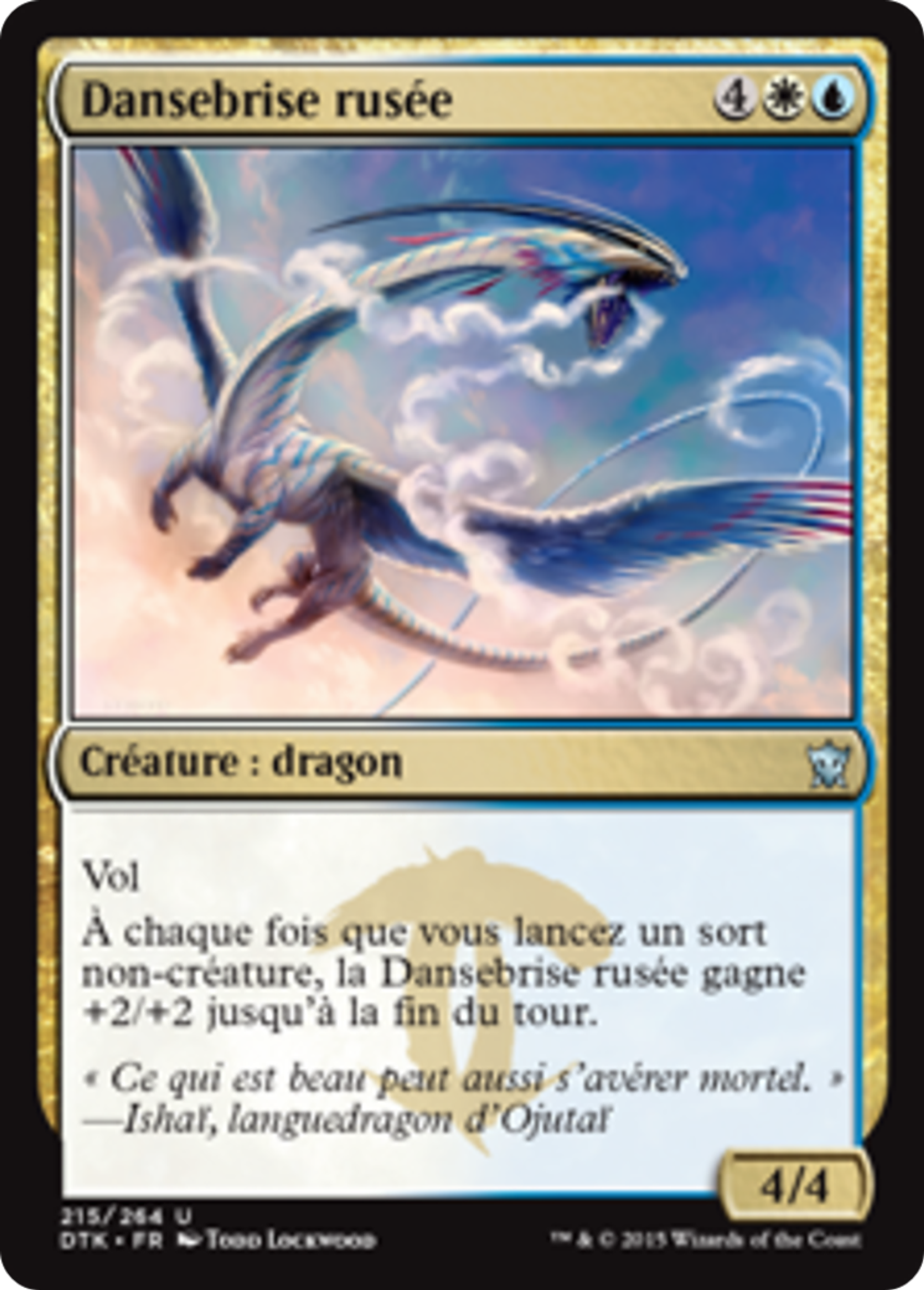 Dansebrise rusée — Dragons of Tarkir — Magic: The Gathering