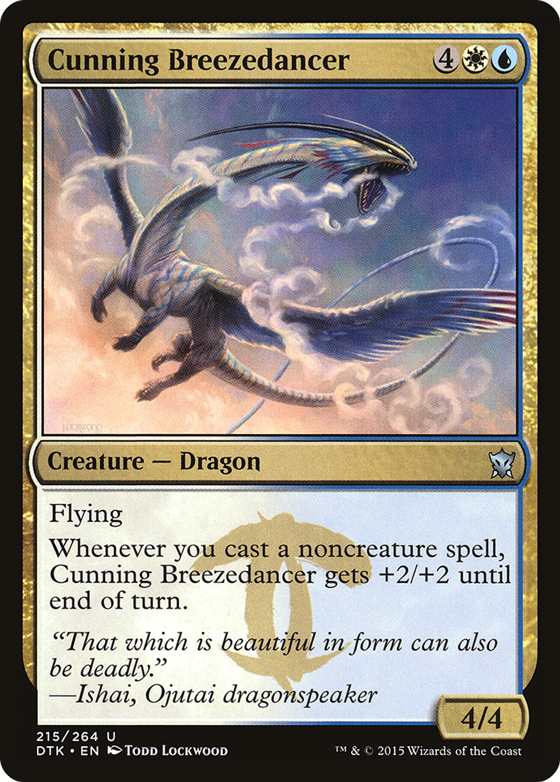 Dansebrise rusée — Dragons of Tarkir — Magic: The Gathering