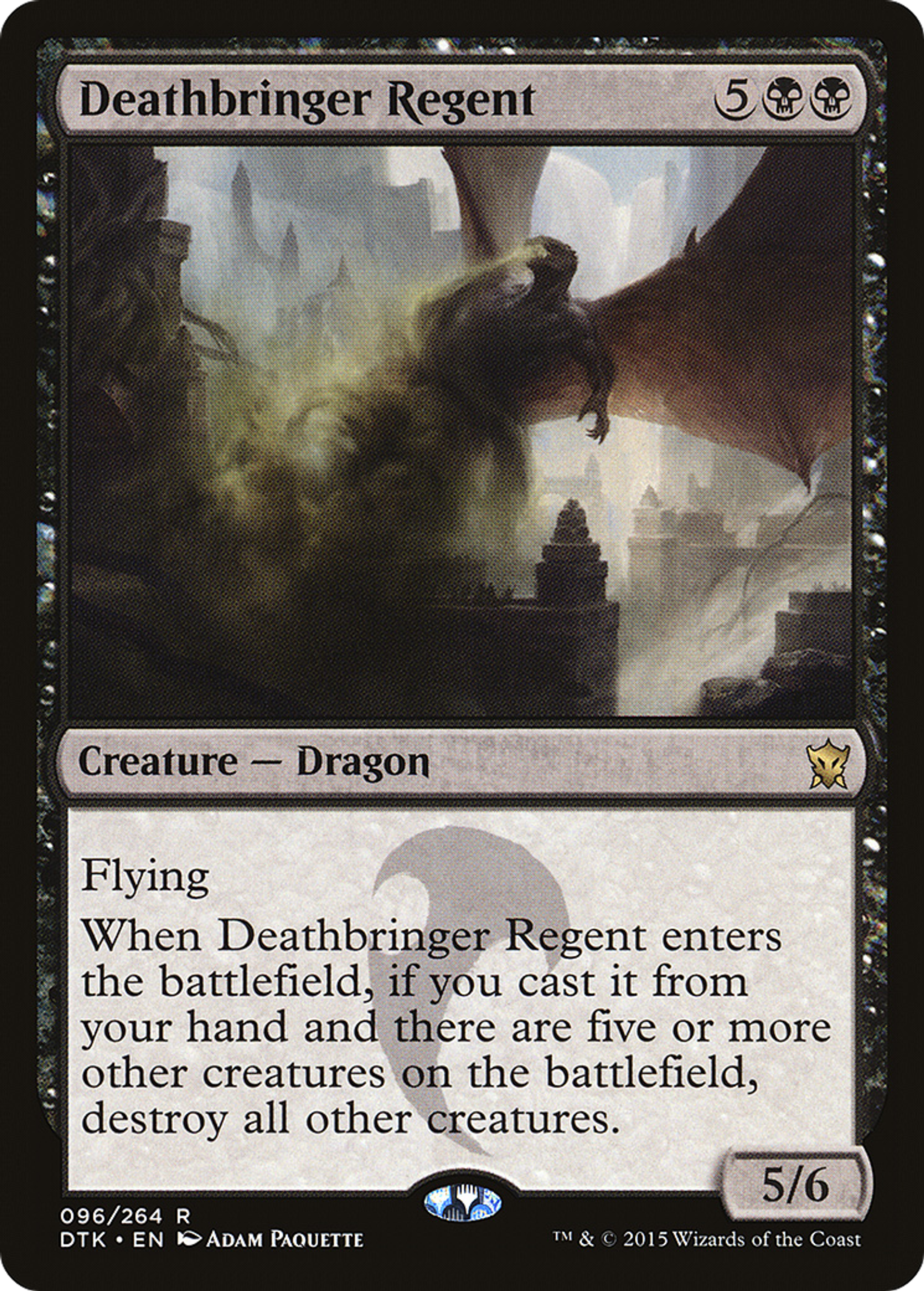Régente portemort — Dragons of Tarkir — Magic: The Gathering