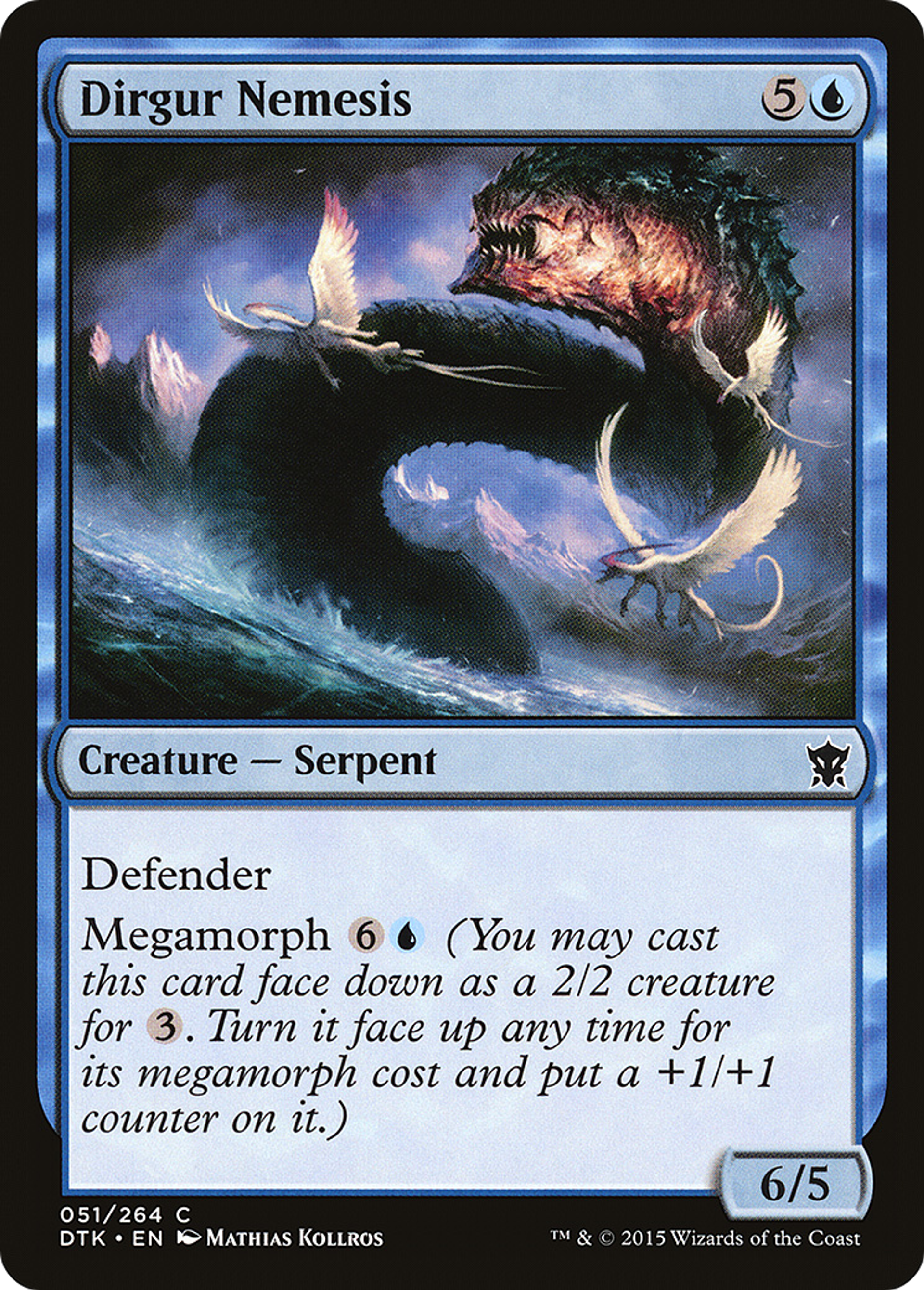 Némésis de Dirgur — Dragons of Tarkir — Magic: The Gathering