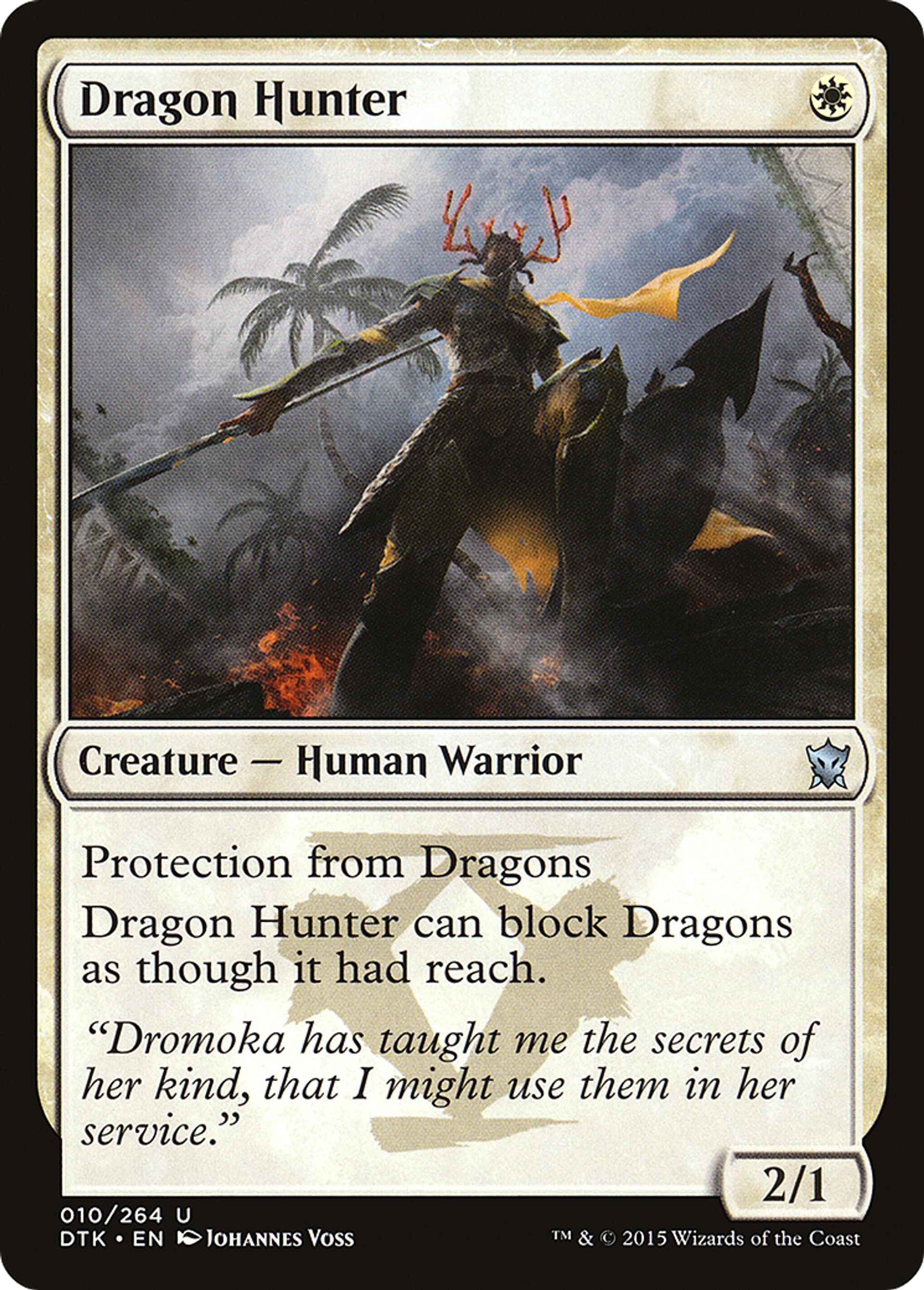 Dragon Hunter — Dragons of Tarkir — Magic: The Gathering