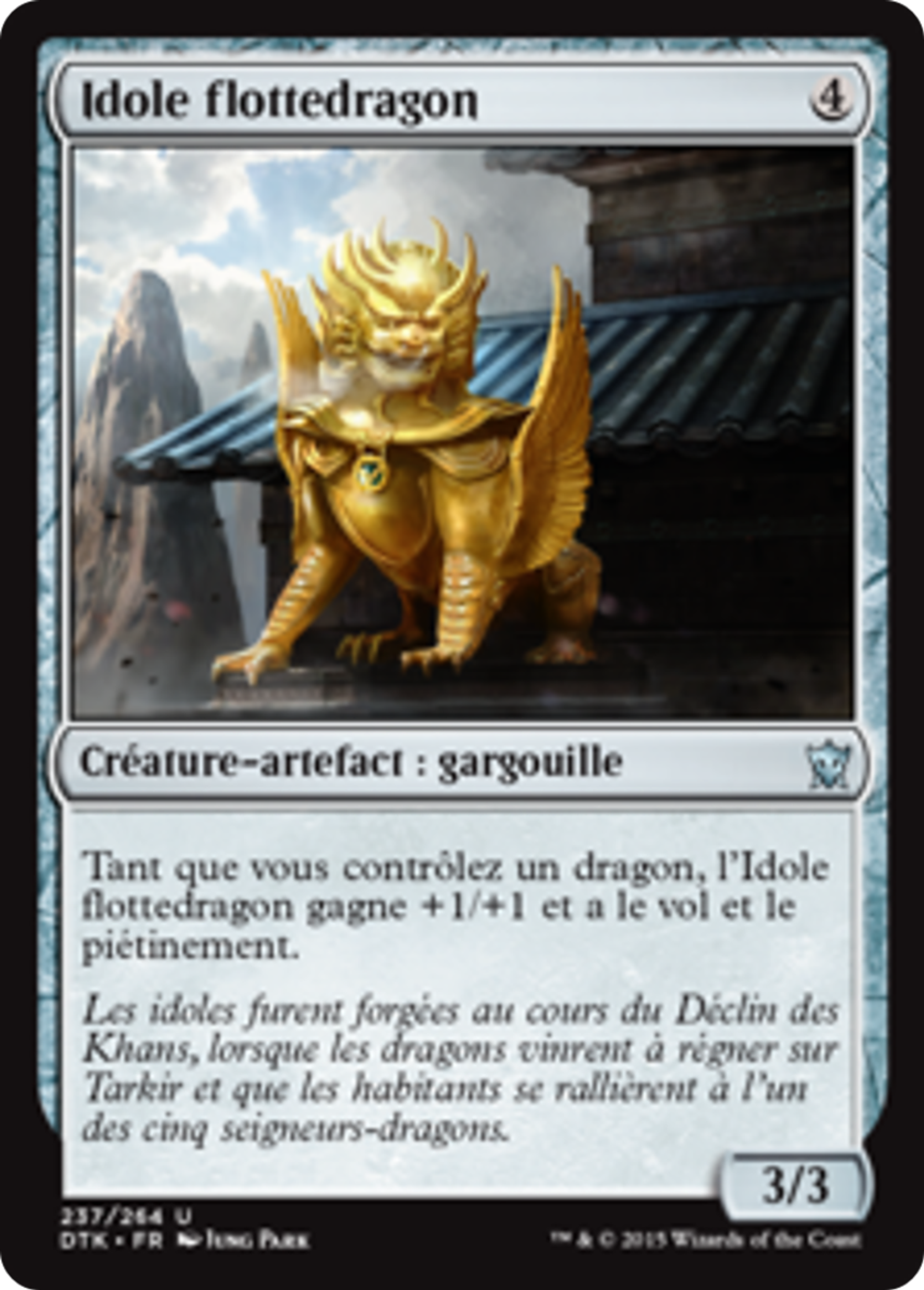 Idole flottedragon — Dragons of Tarkir — Magic: The Gathering