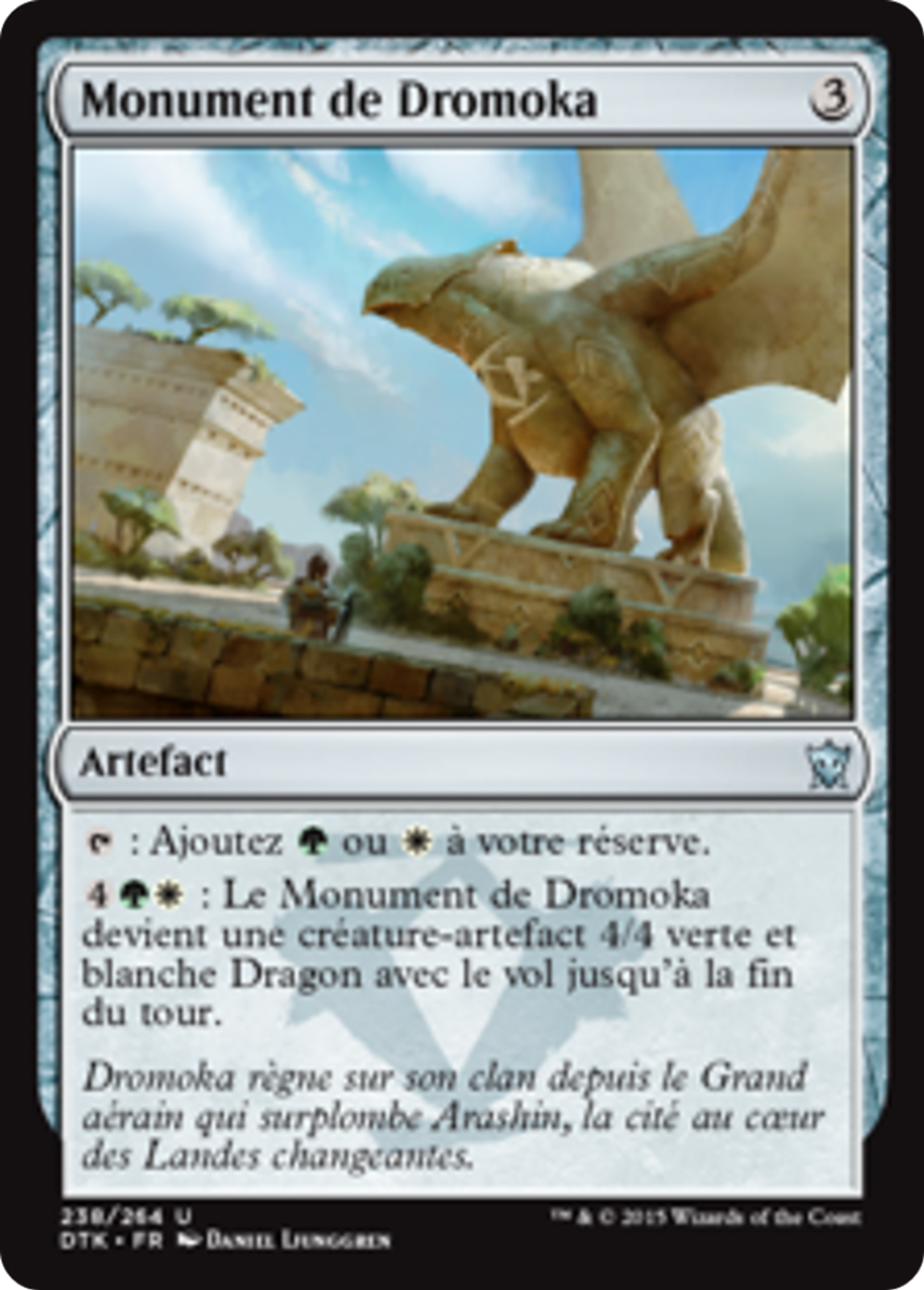 Monument de Dromoka — Dragons of Tarkir — Magic: The Gathering