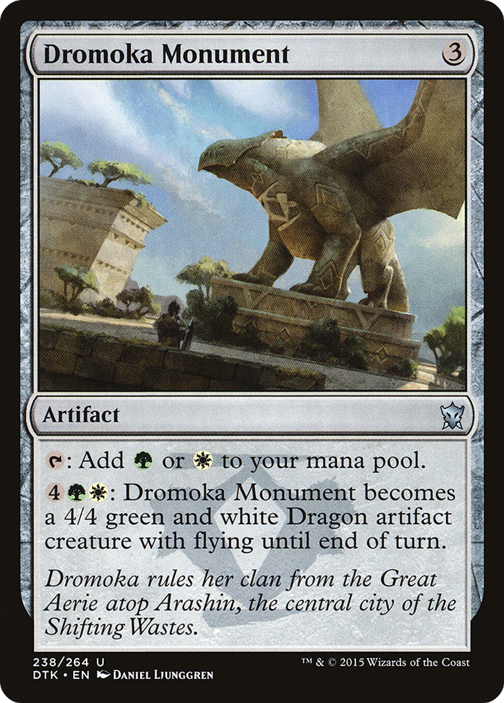 Dromoka Monument — Dragons of Tarkir — Magic: The Gathering