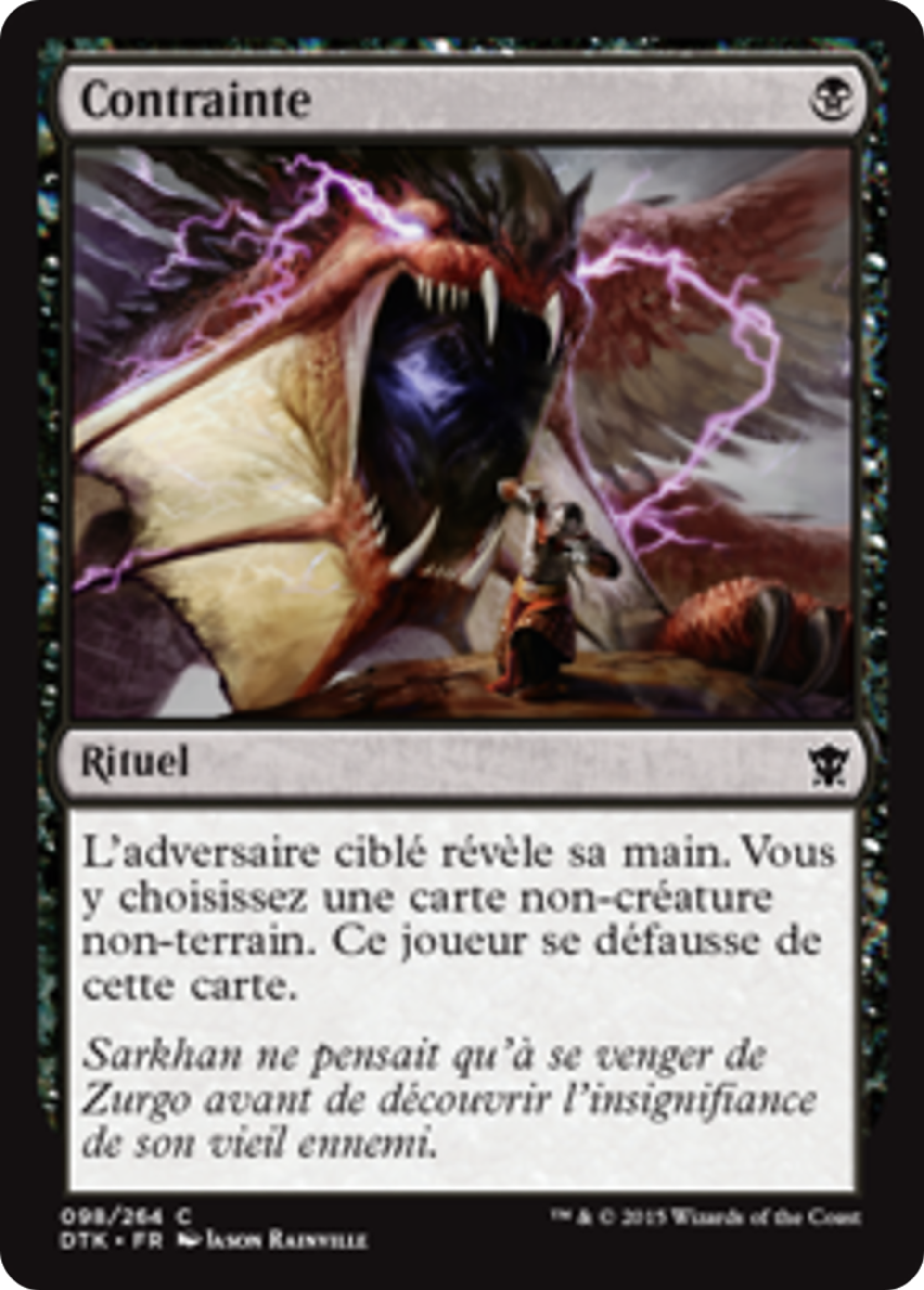 Contrainte — Dragons of Tarkir — Magic: The Gathering