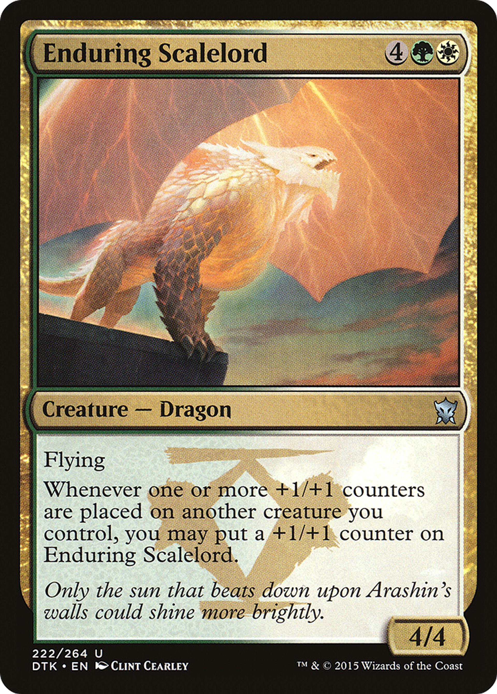 Seigneur squameux perpétuel — Dragons of Tarkir — Magic: The Gathering