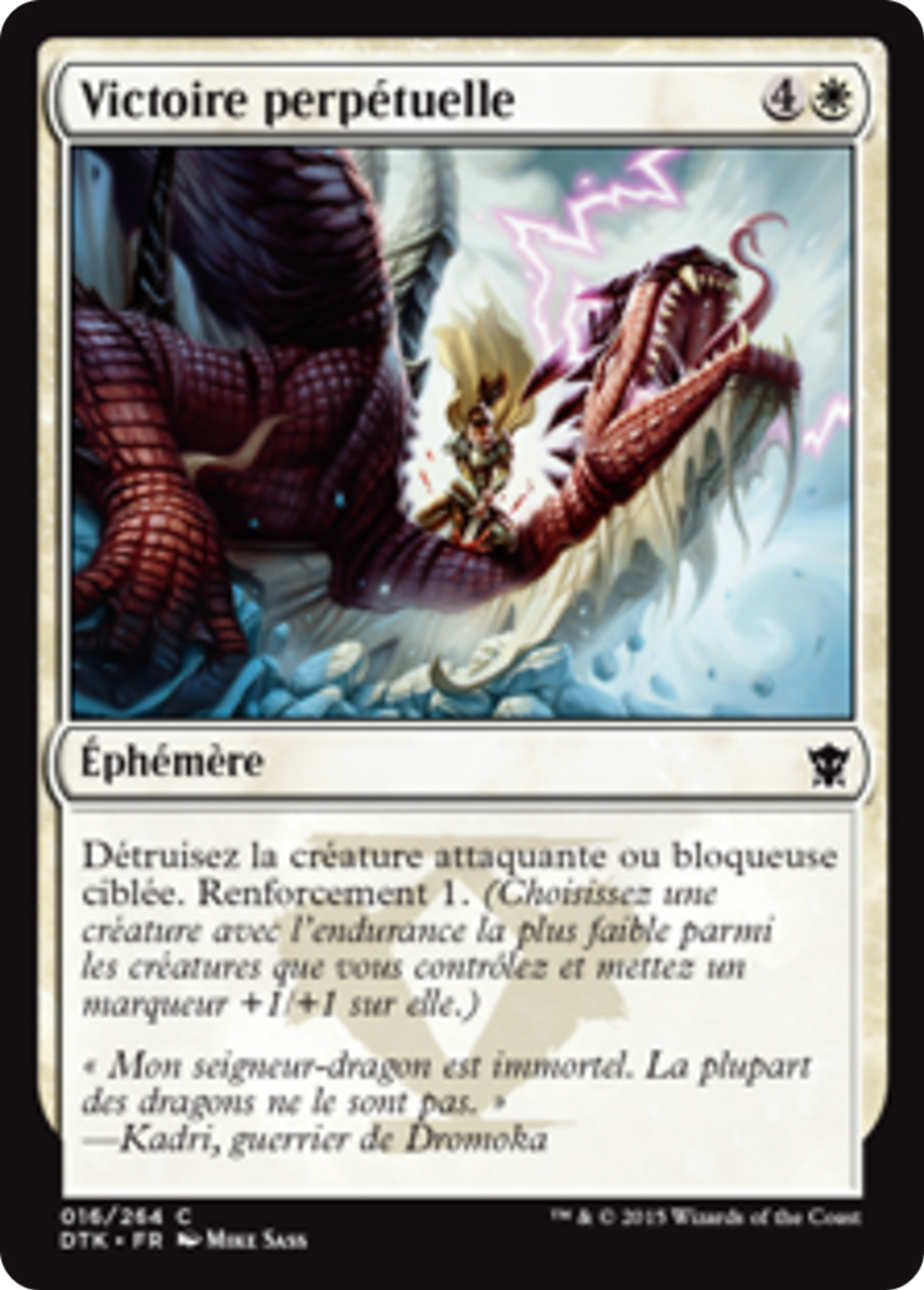 Victoire perpétuelle — Dragons of Tarkir — Magic: The Gathering