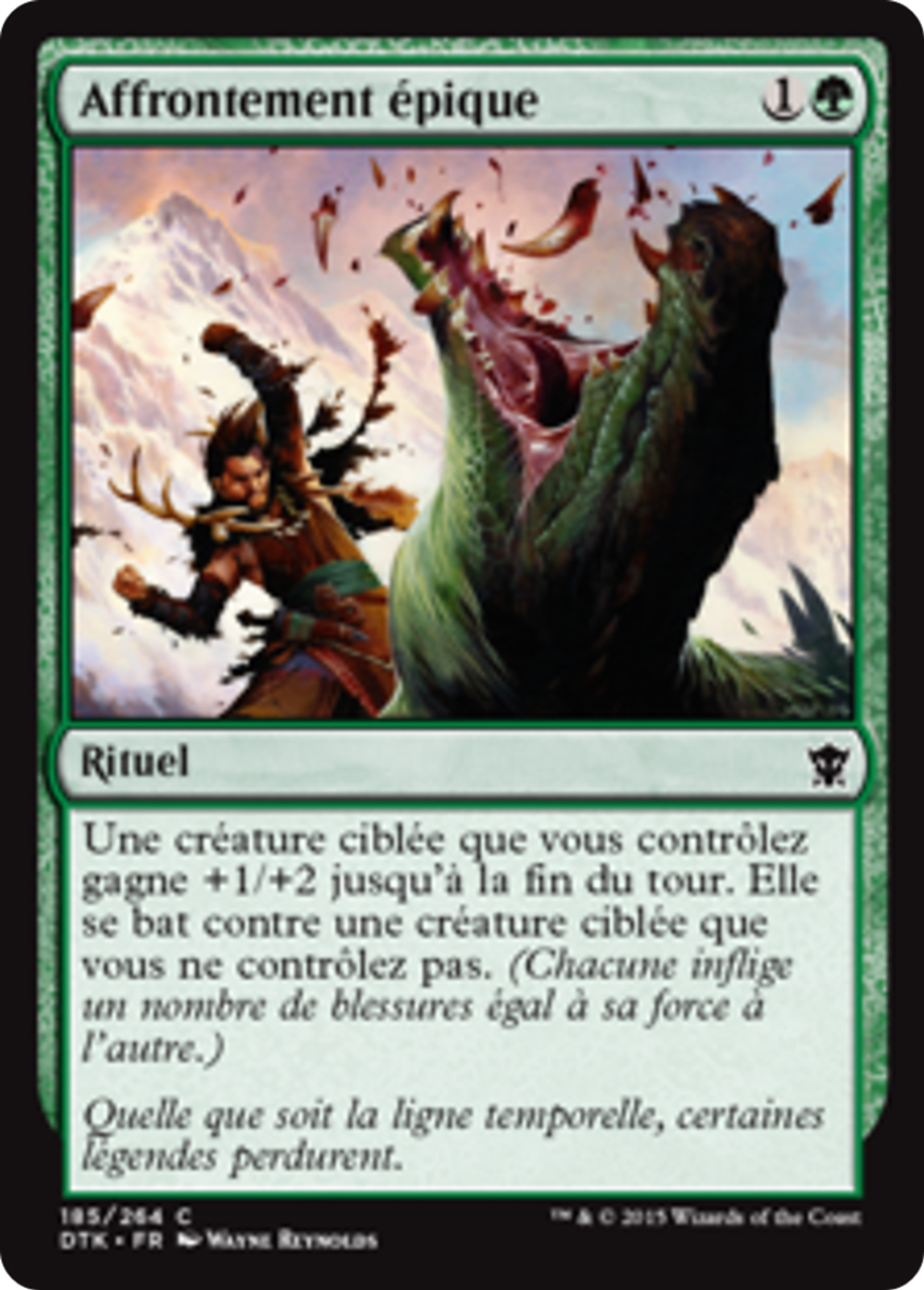 Affrontement épique — Dragons of Tarkir — Magic: The Gathering
