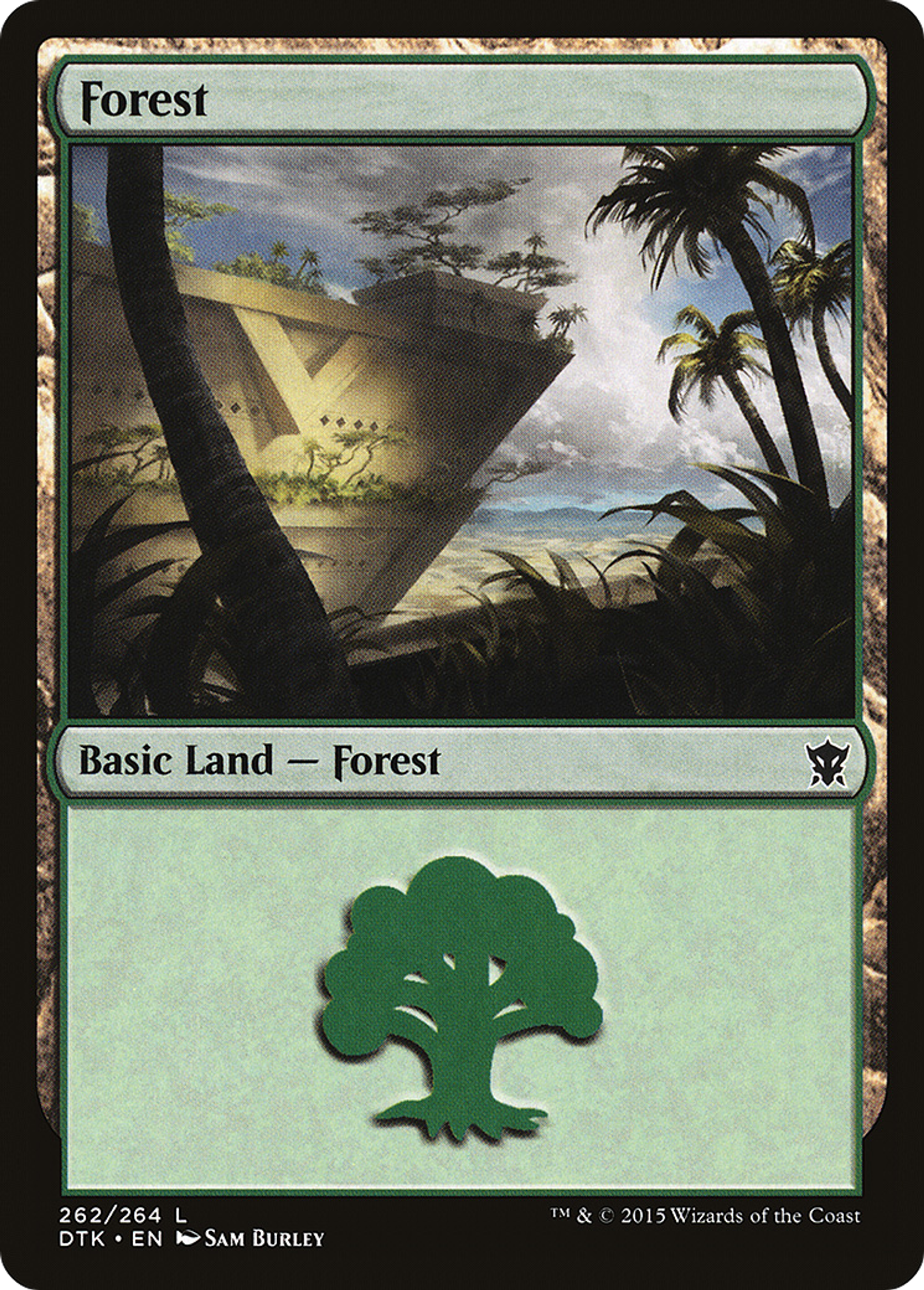 Forêt — Dragons of Tarkir — Magic: The Gathering