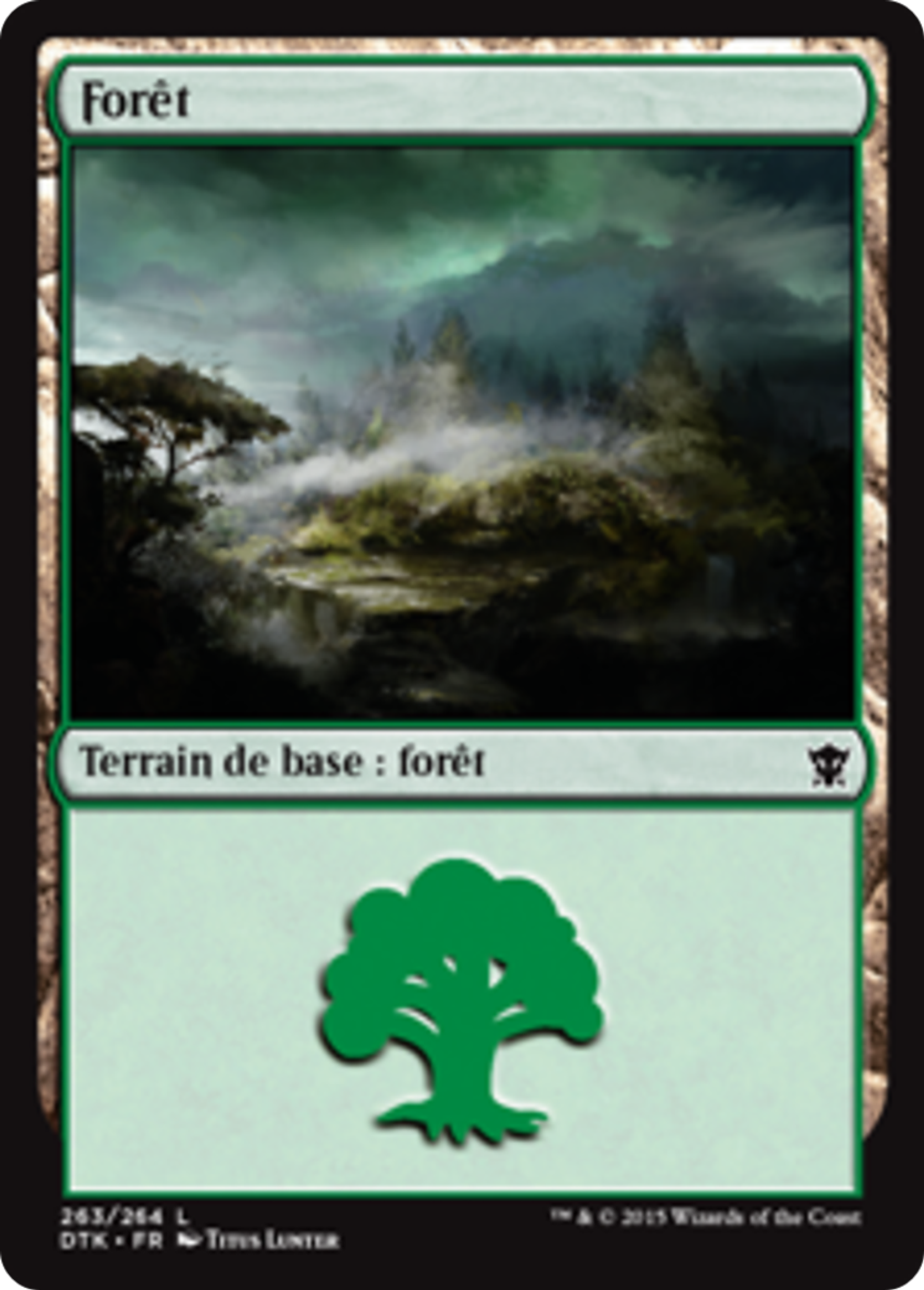 Forêt — Dragons of Tarkir — Magic: The Gathering