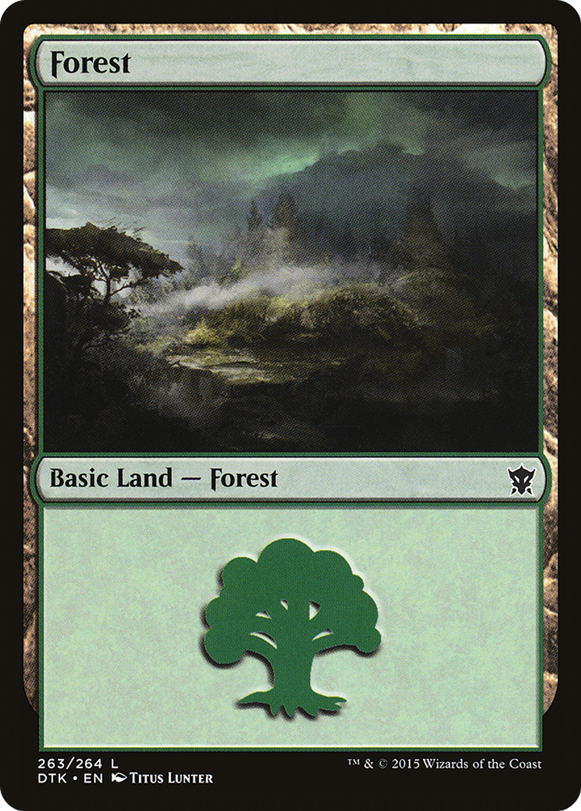 Forêt — Dragons of Tarkir — Magic: The Gathering