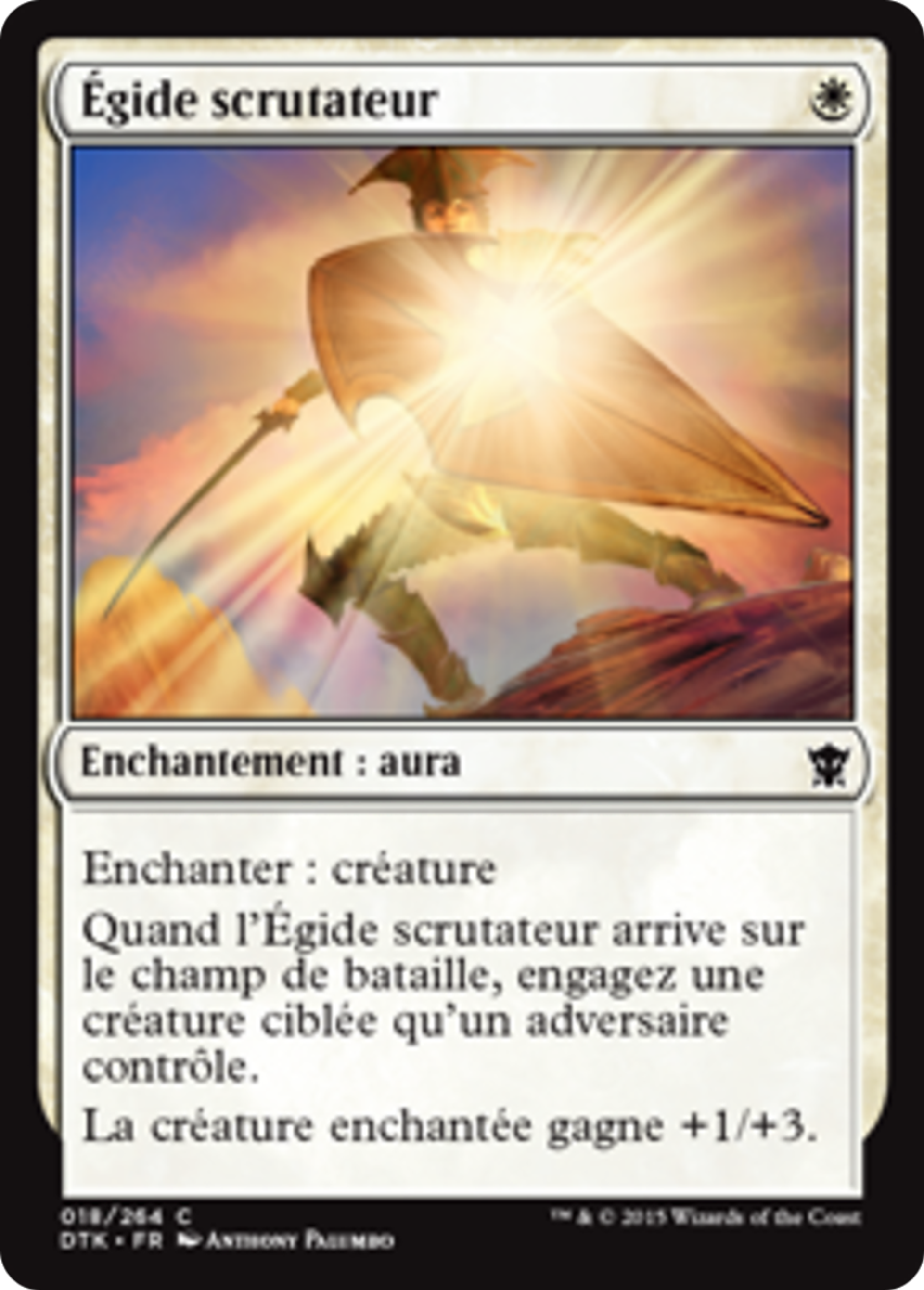 Égide scrutateur — Dragons of Tarkir — Magic: The Gathering