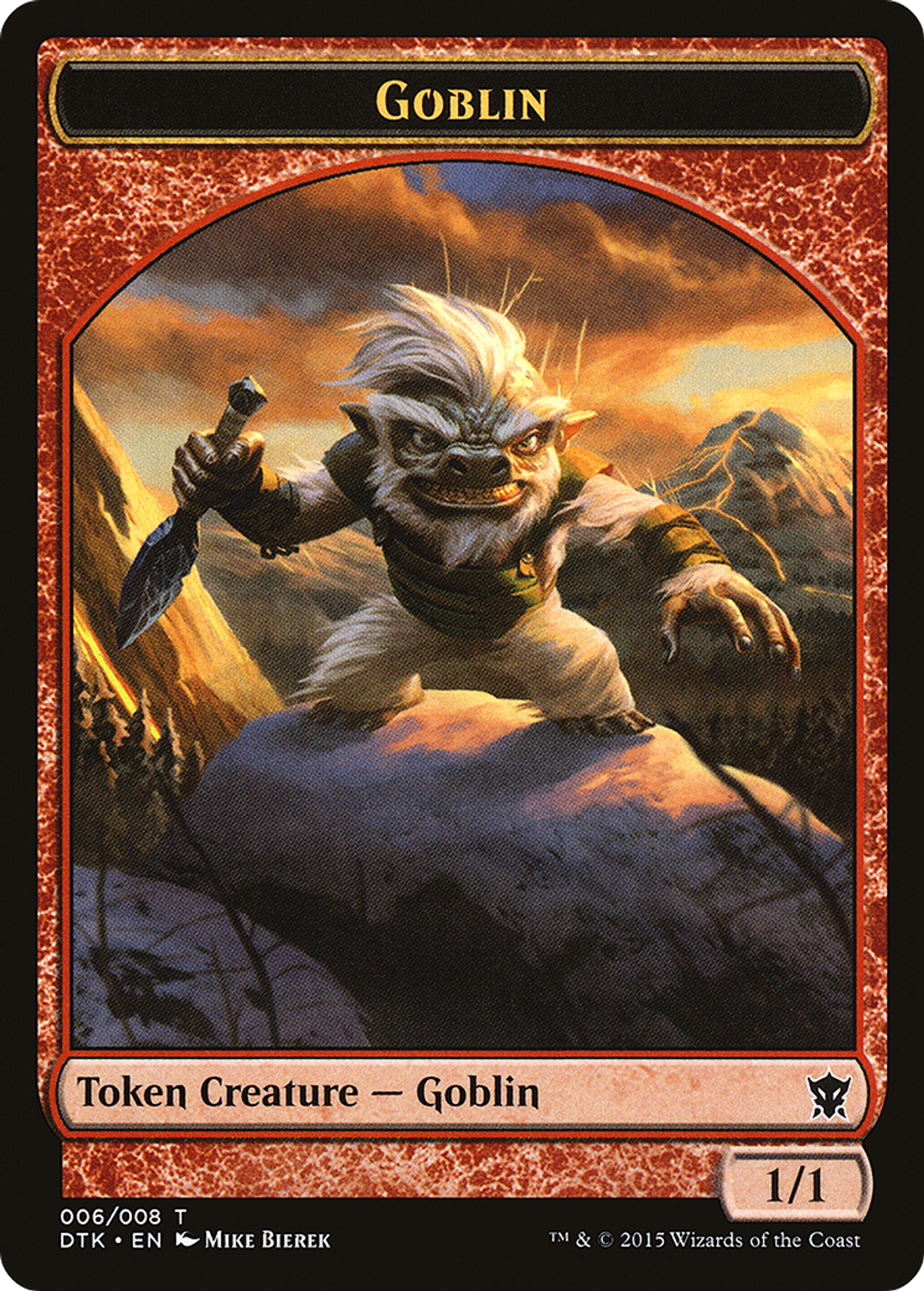 Goblin — Dragons of Tarkir — Magic: The Gathering