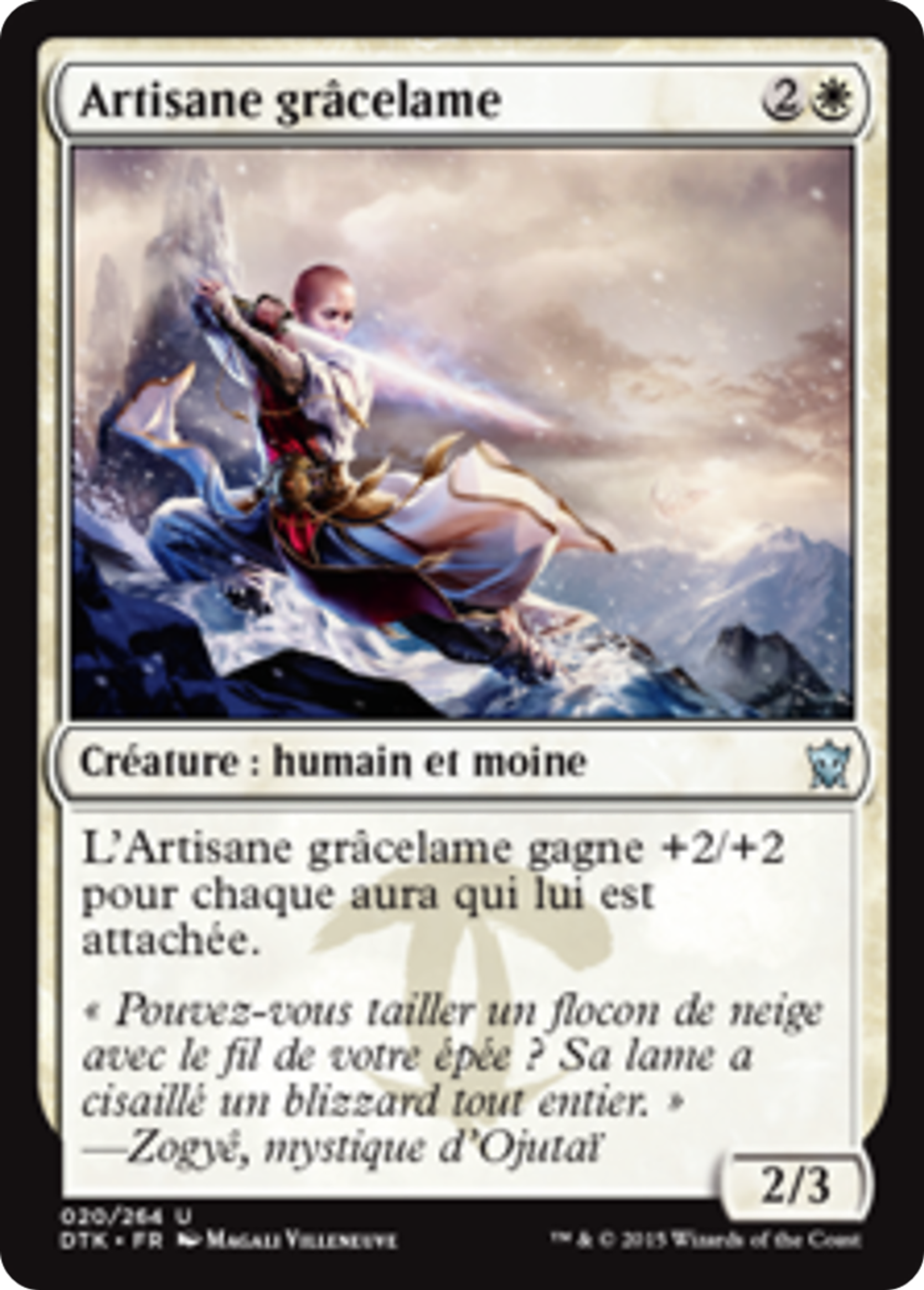 Artisane grâcelame — Dragons of Tarkir — Magic: The Gathering