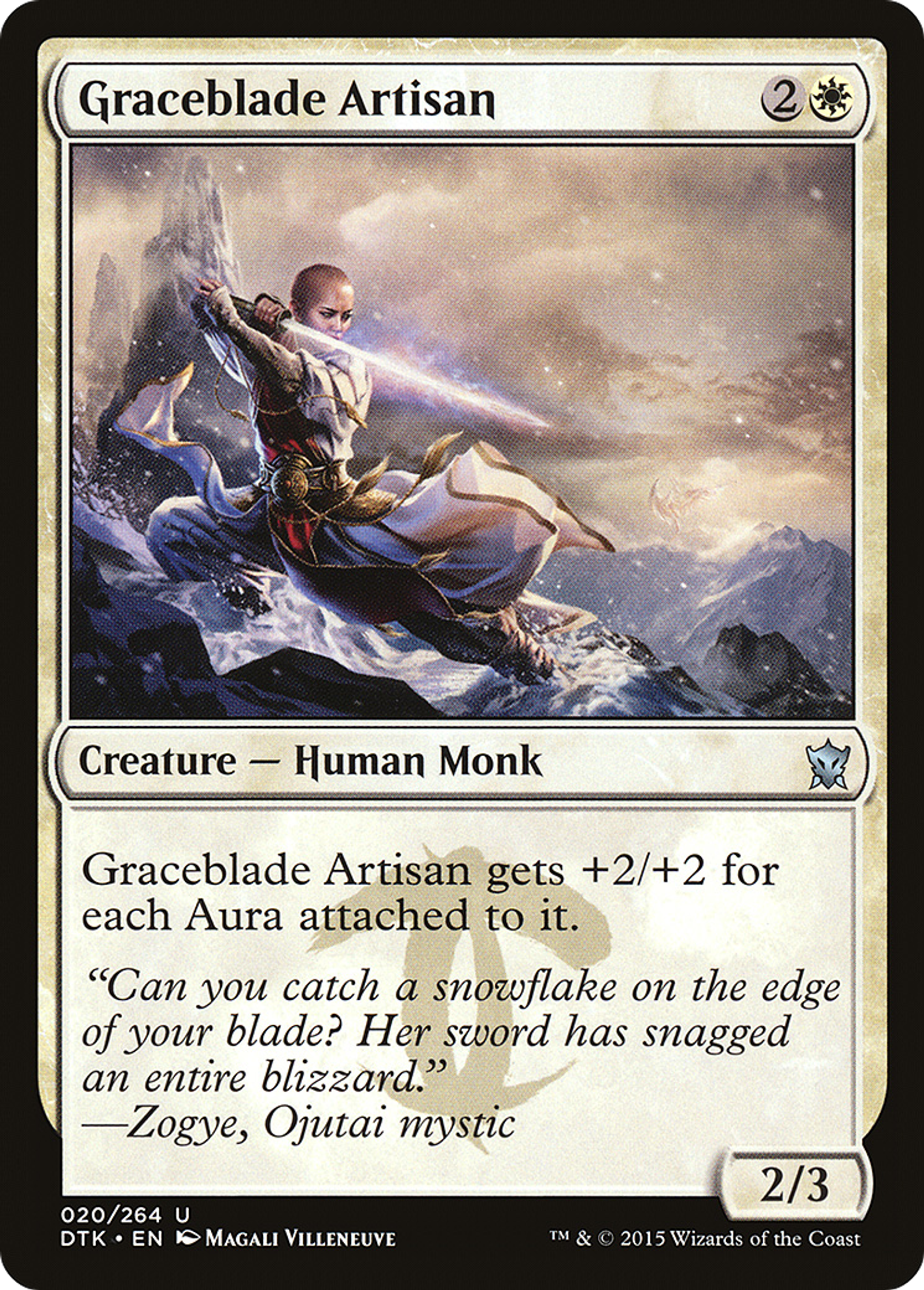 Artisane grâcelame — Dragons of Tarkir — Magic: The Gathering