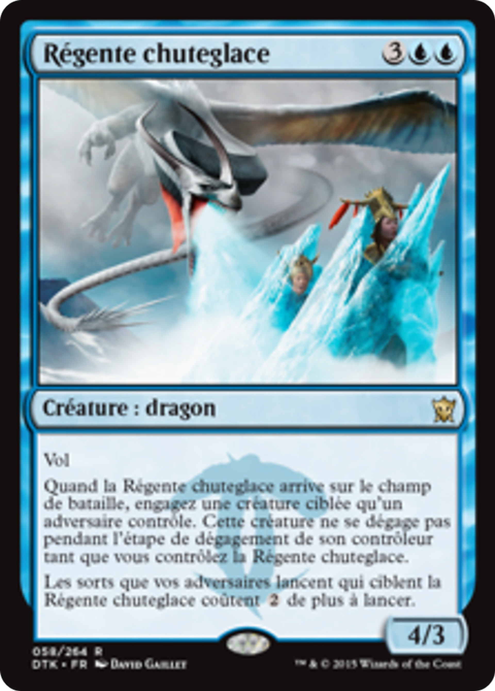 Régente chuteglace — Dragons of Tarkir — Magic: The Gathering