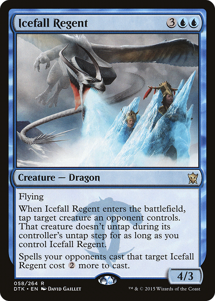 Icefall Regent — Dragons of Tarkir — Magic: The Gathering