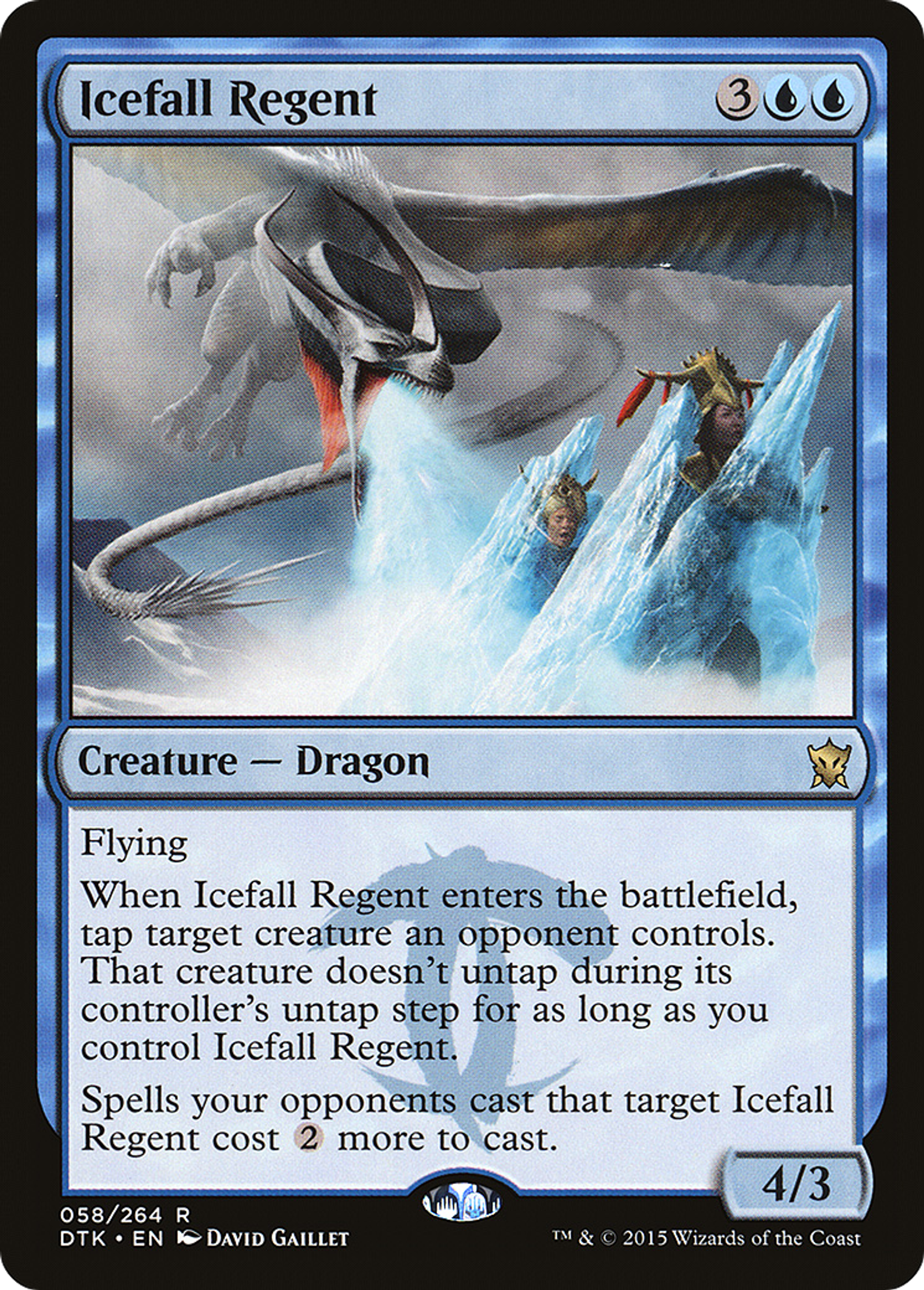 Régente chuteglace — Dragons of Tarkir — Magic: The Gathering
