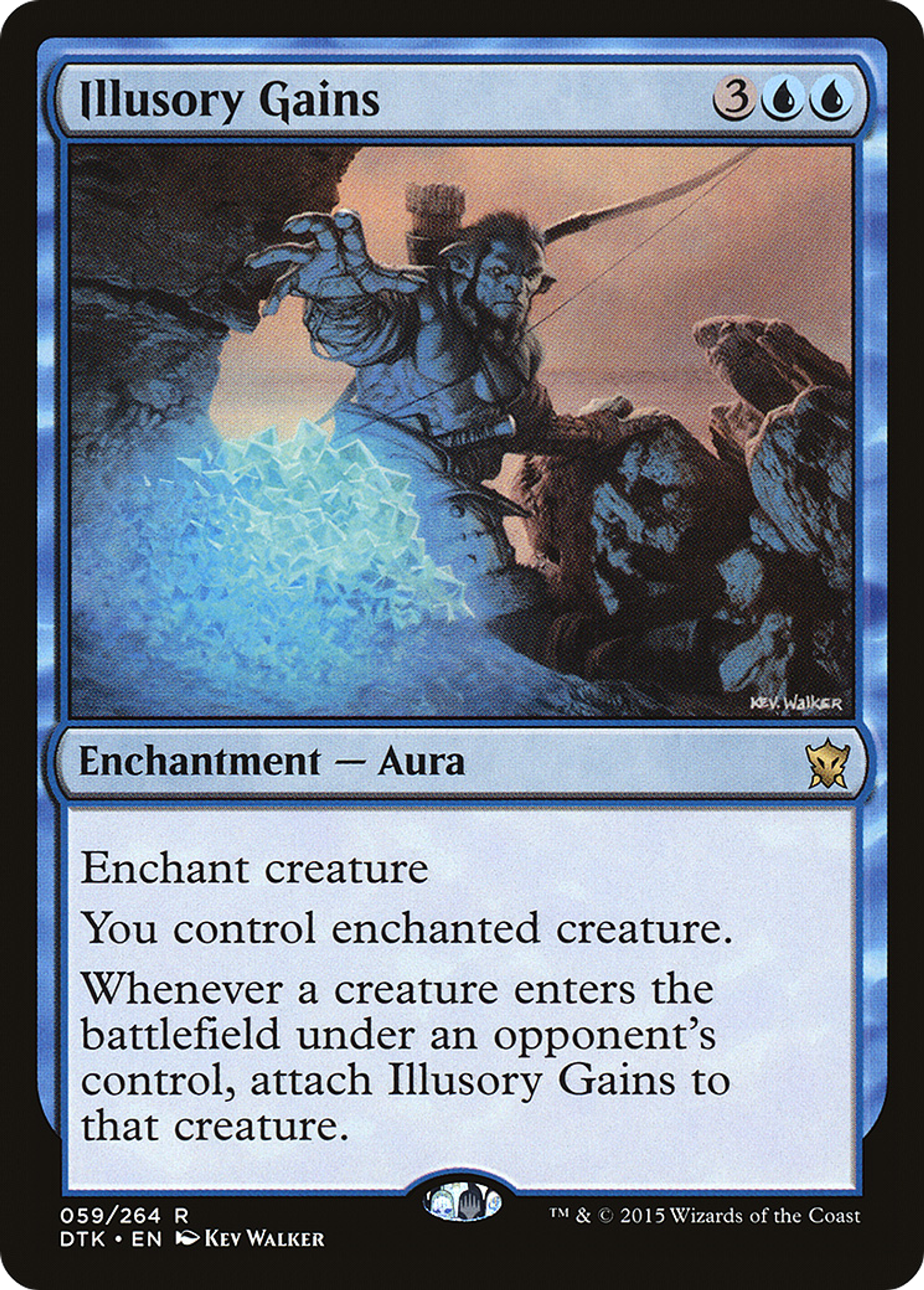 Gains illusoires — Dragons of Tarkir — Magic: The Gathering