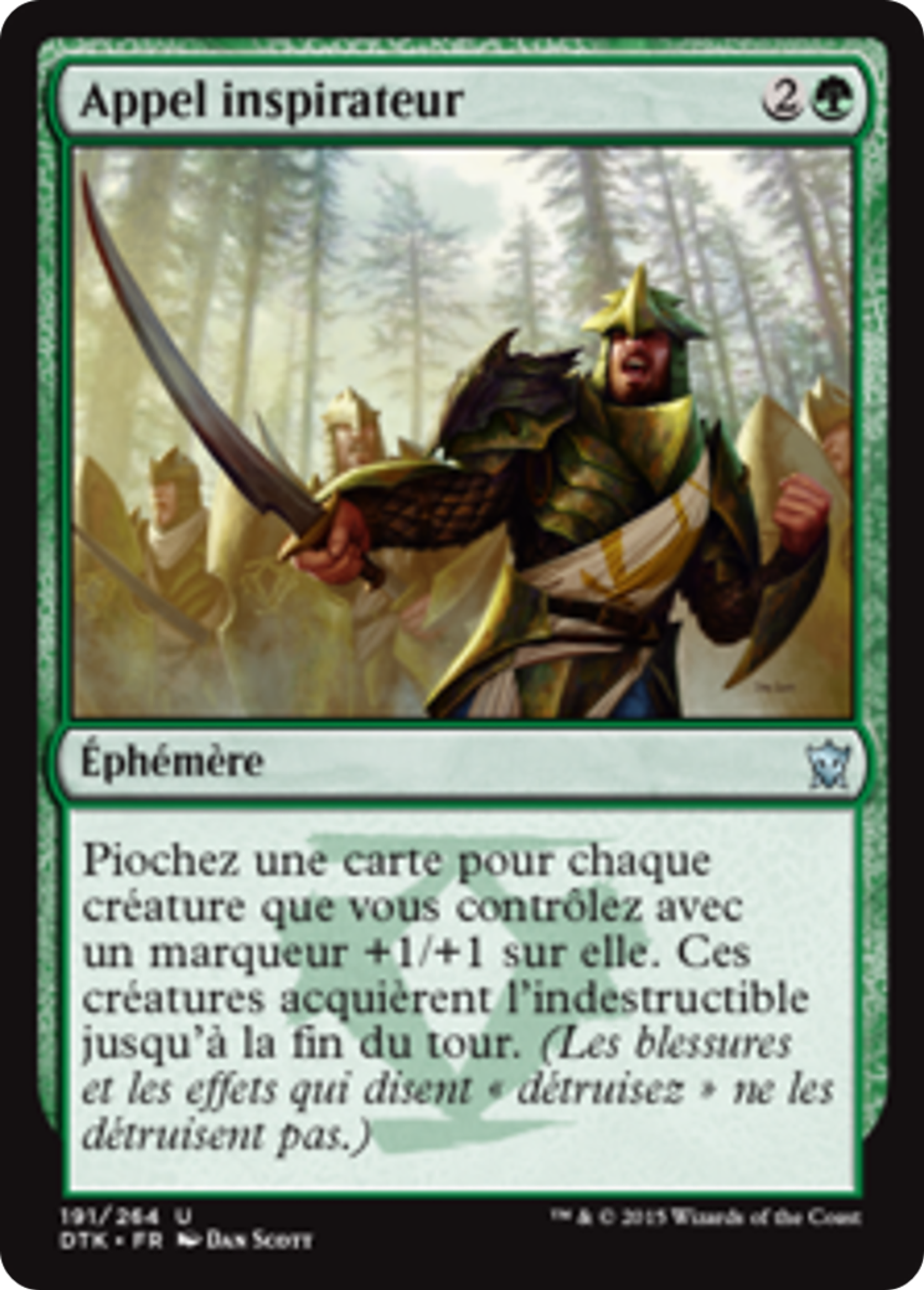 Appel inspirateur — Dragons of Tarkir — Magic: The Gathering