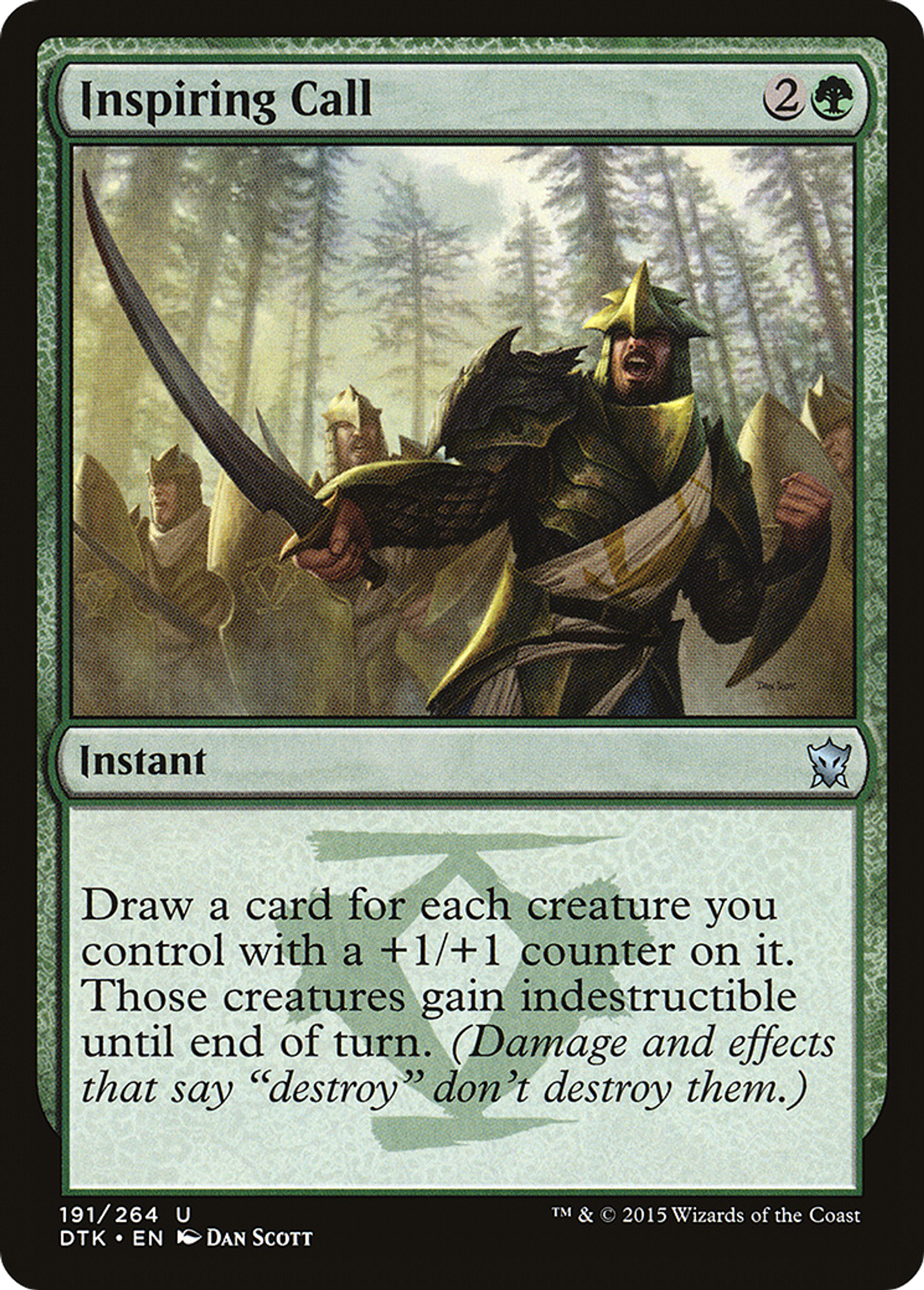 Appel inspirateur — Dragons of Tarkir — Magic: The Gathering