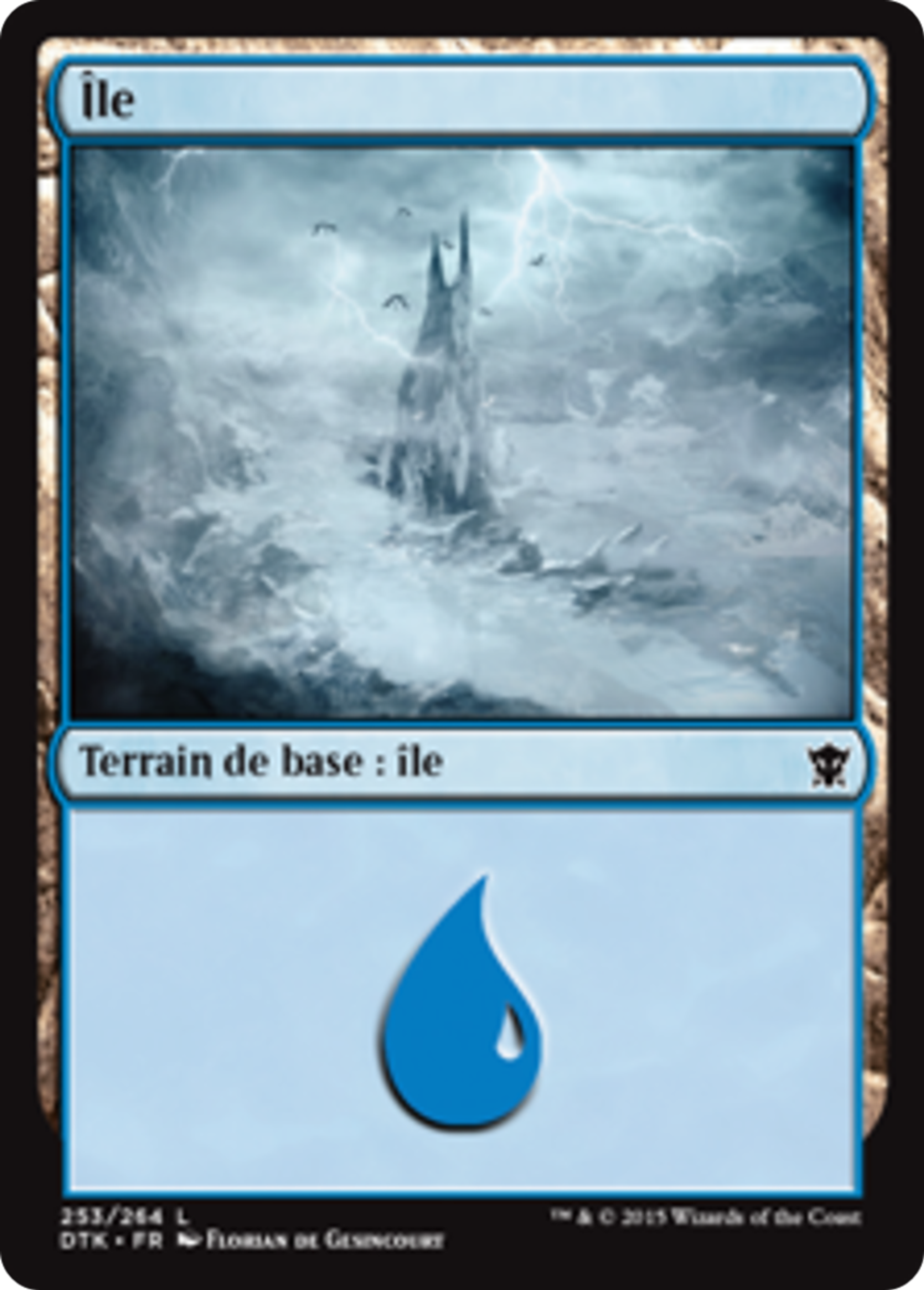 Île — Dragons of Tarkir — Magic: The Gathering