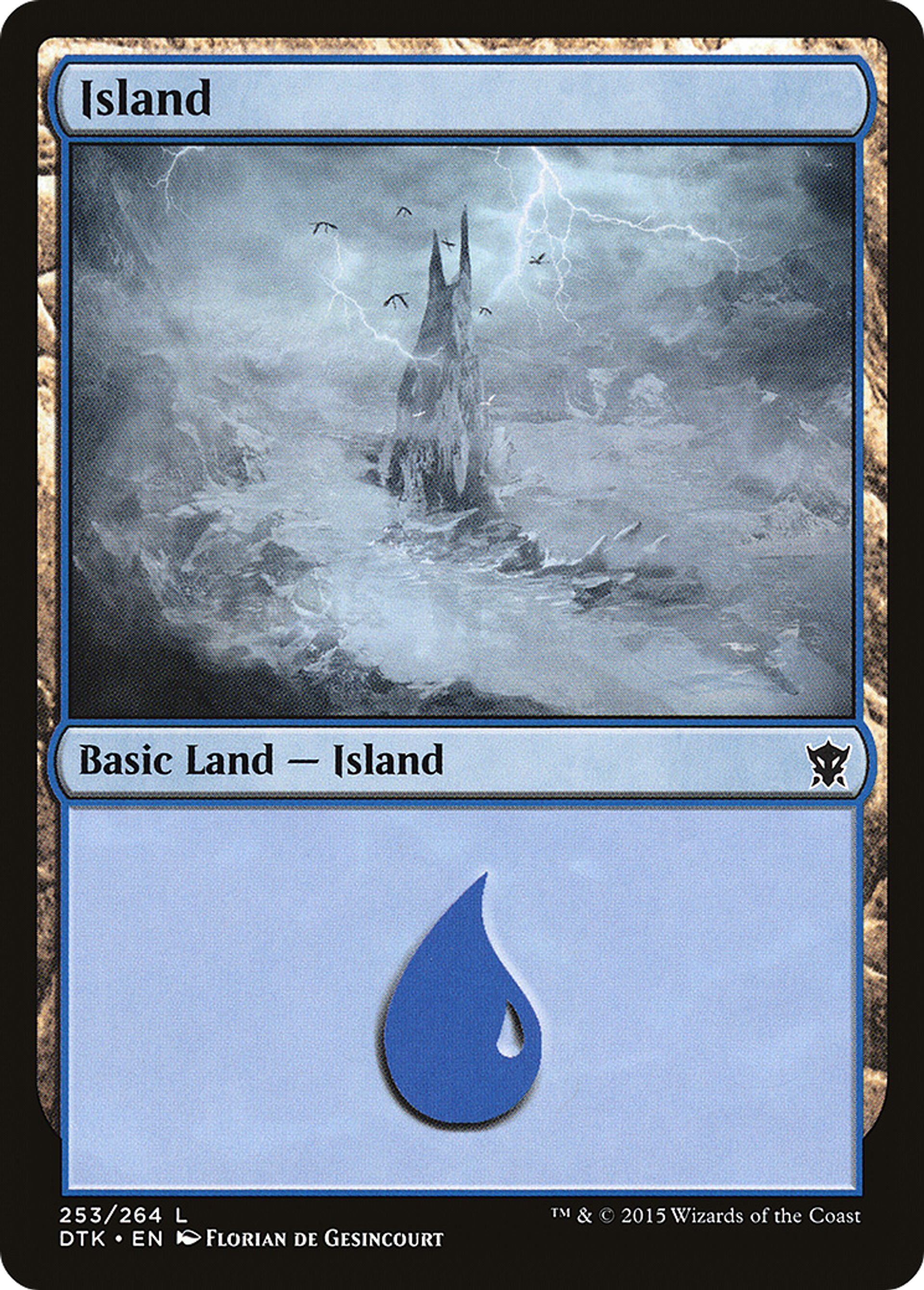 Île — Dragons of Tarkir — Magic: The Gathering