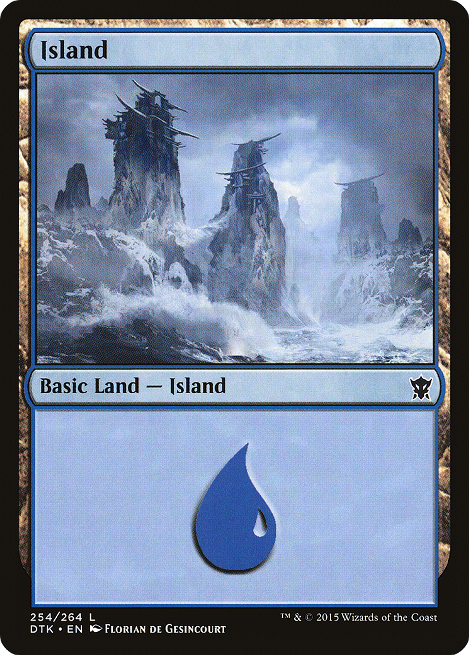 Île — Dragons of Tarkir — Magic: The Gathering