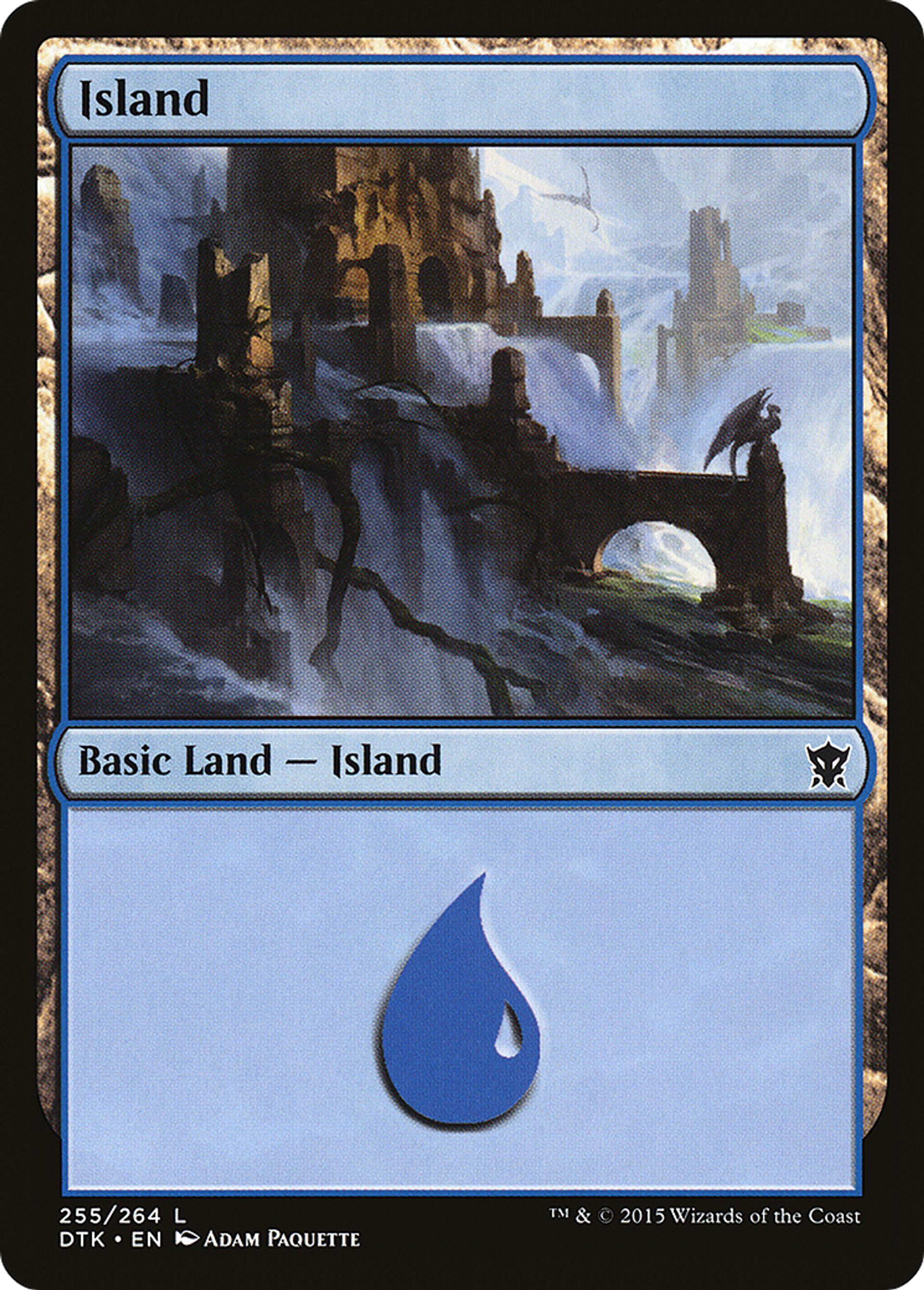 Île — Dragons of Tarkir — Magic: The Gathering