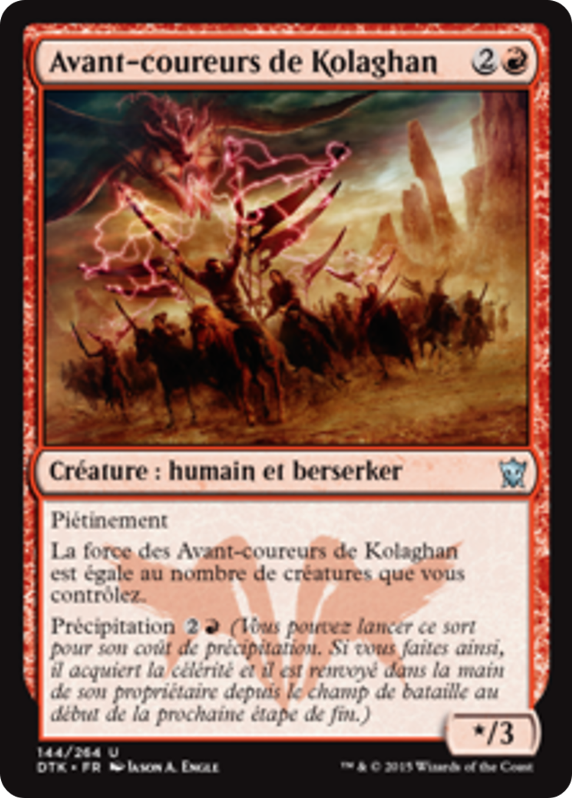Avant-coureurs de Kolaghan — Dragons of Tarkir — Magic: The Gathering