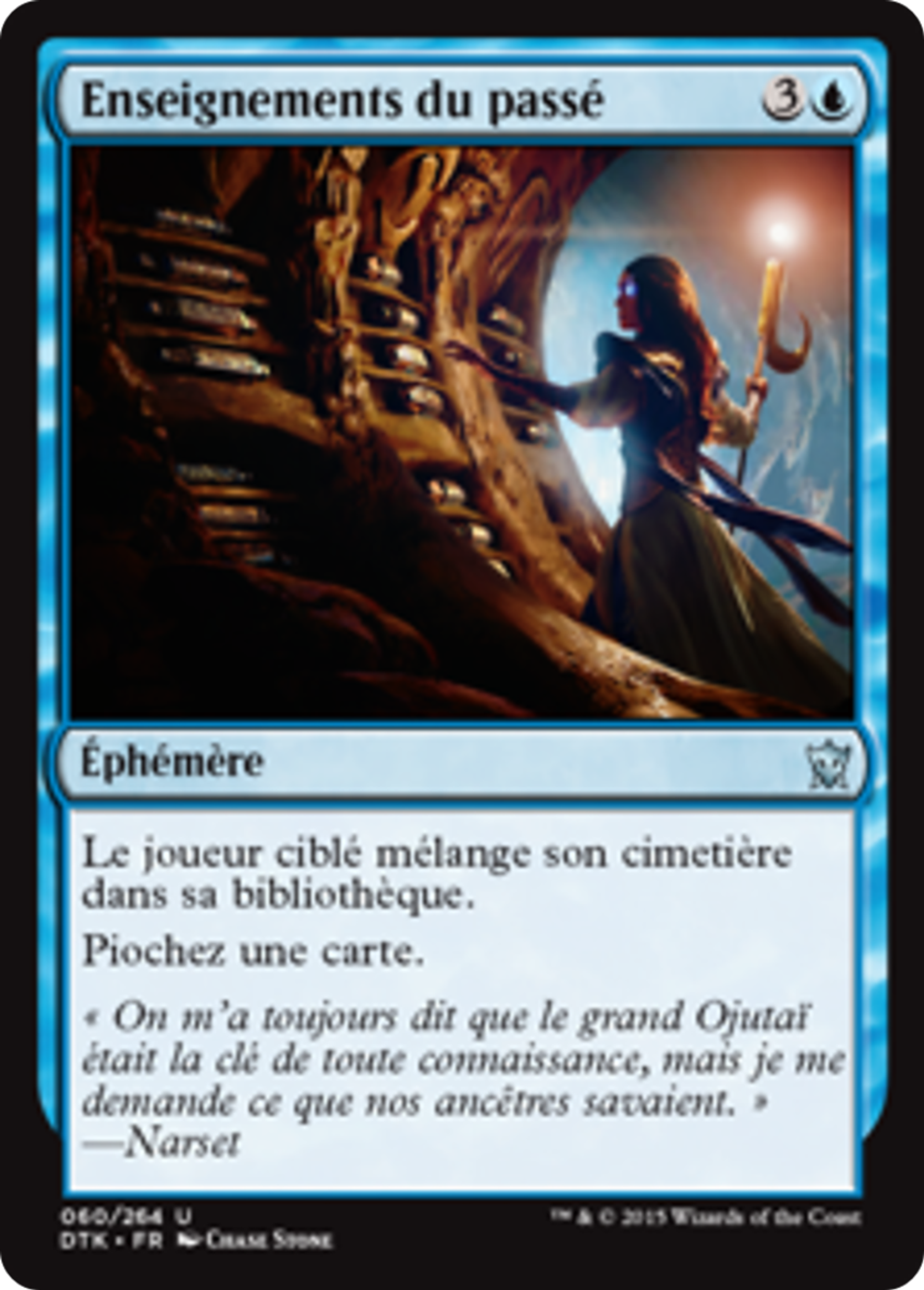 Enseignements du passé — Dragons of Tarkir — Magic: The Gathering