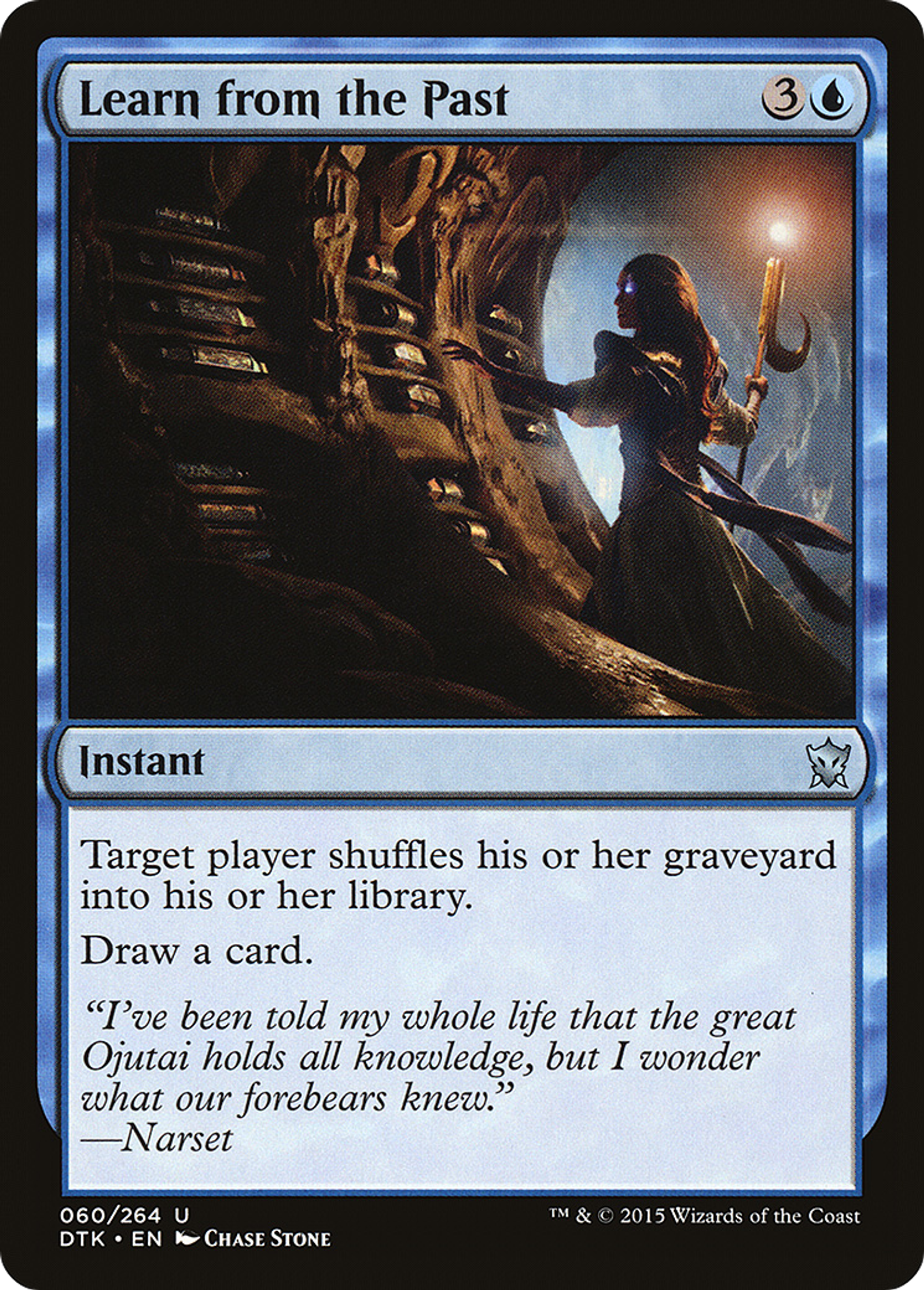 Enseignements du passé — Dragons of Tarkir — Magic: The Gathering
