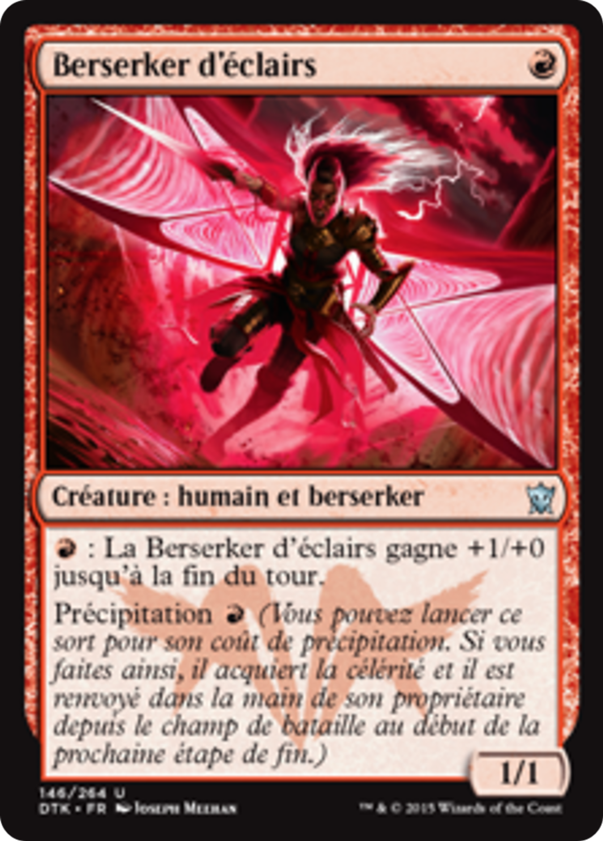 Berserker d'éclairs — Dragons of Tarkir — Magic: The Gathering