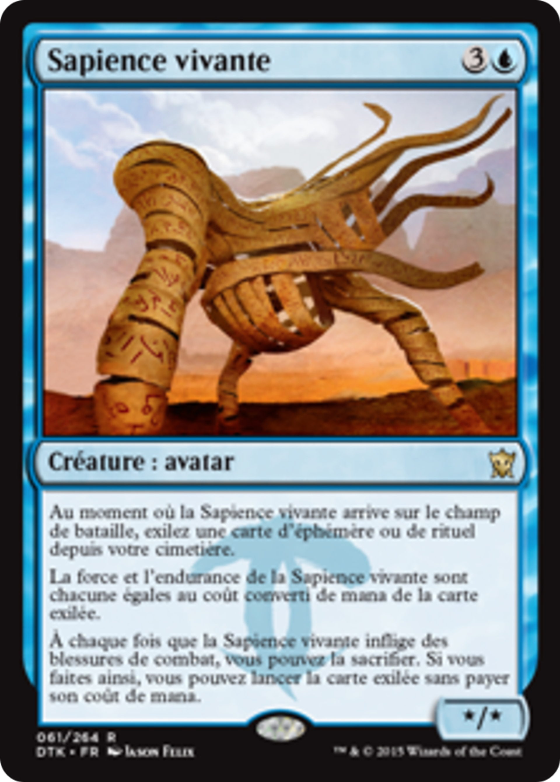 Sapience vivante — Dragons of Tarkir — Magic: The Gathering