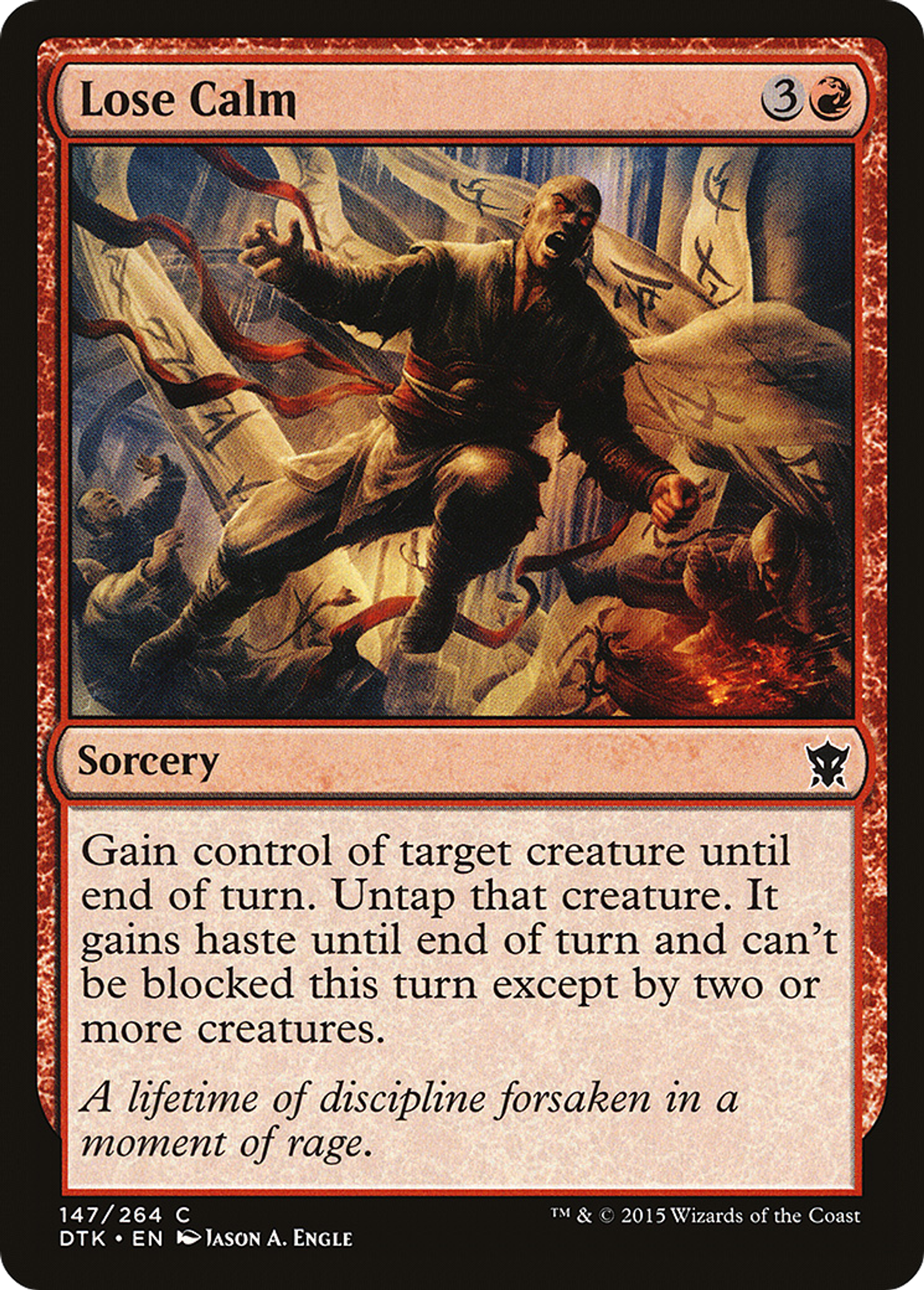 Perdre patience — Dragons of Tarkir — Magic: The Gathering