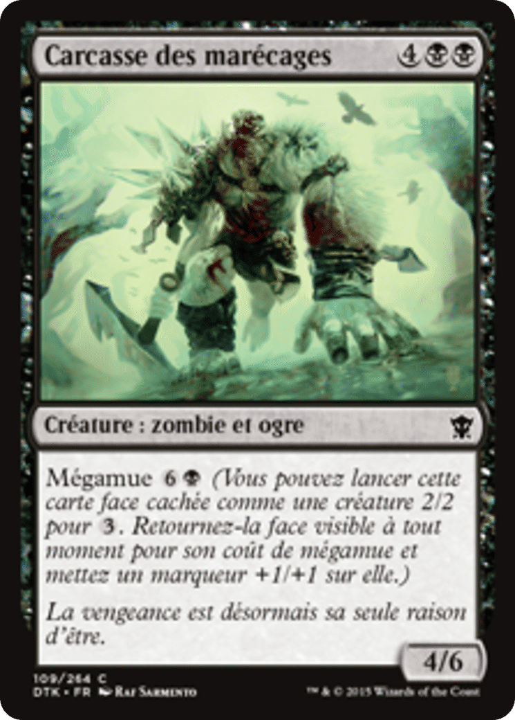 Carcasse des marécages — Dragons of Tarkir — Magic: The Gathering