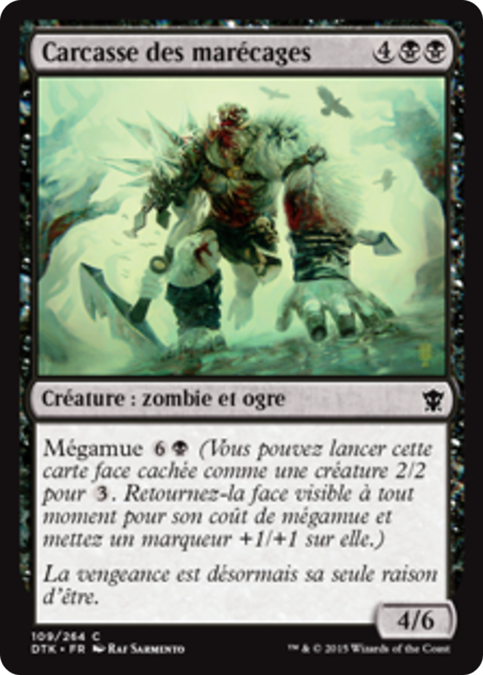 Carcasse des marécages — Dragons of Tarkir — Magic: The Gathering