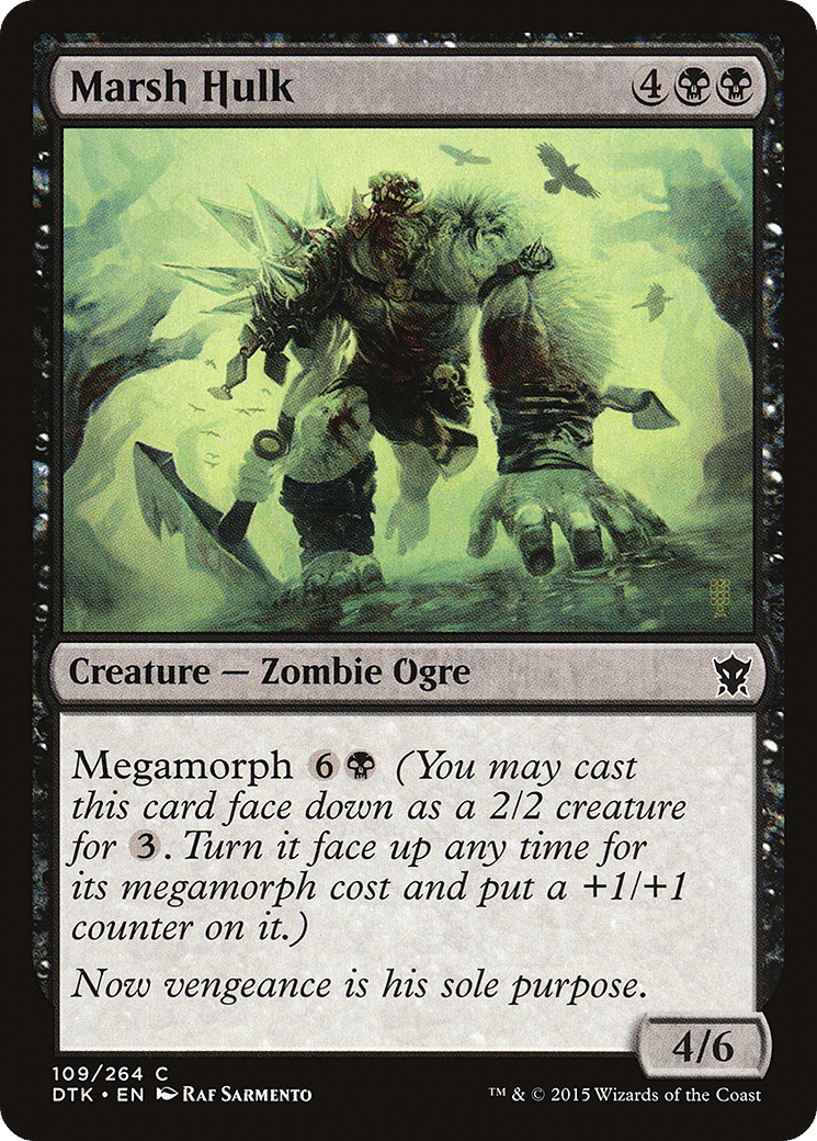 Marsh Hulk — Dragons of Tarkir — Magic: The Gathering
