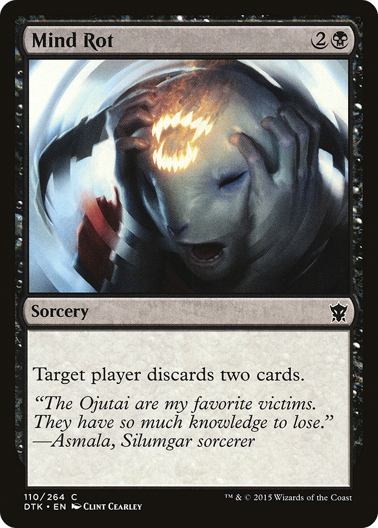 Mind Rot — Dragons of Tarkir — Magic: The Gathering