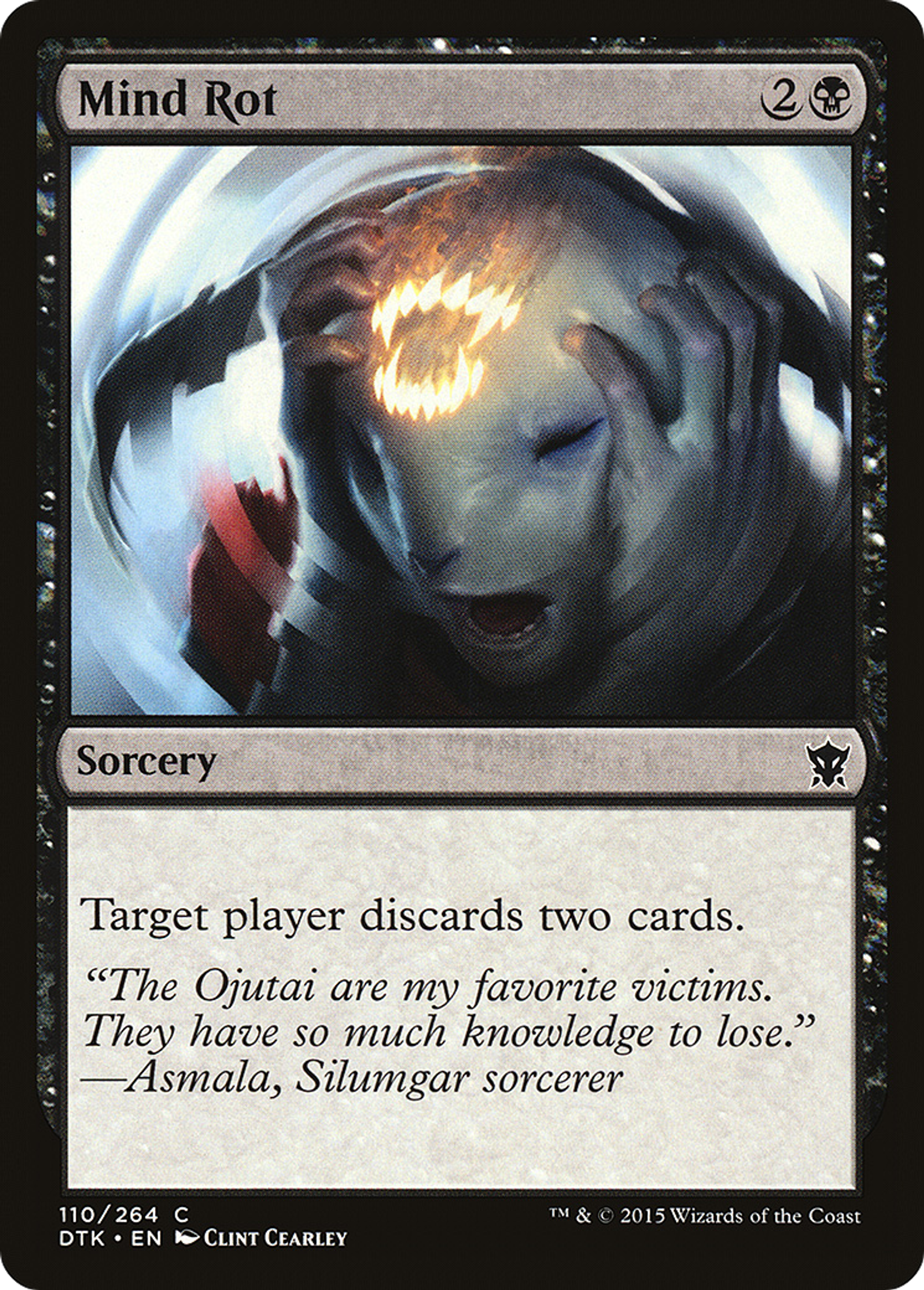 Pourrissement cérébral — Dragons of Tarkir — Magic: The Gathering