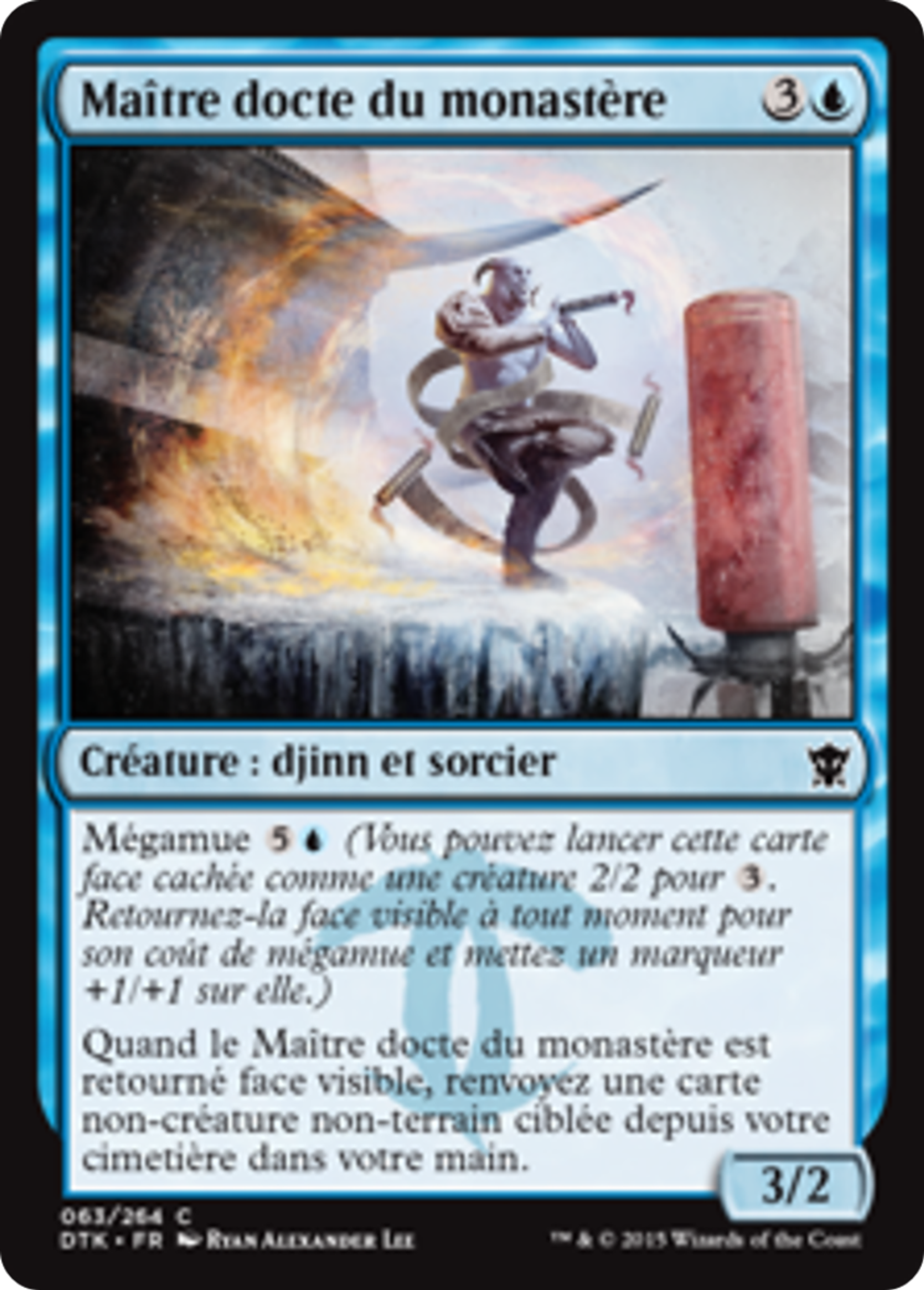 Maître docte du monastère — Dragons of Tarkir — Magic: The Gathering