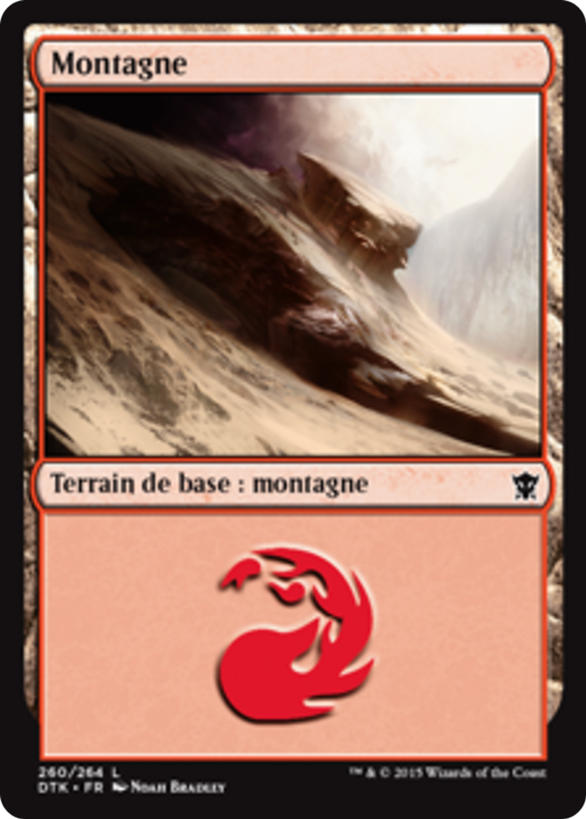 Montagne — Dragons of Tarkir — Magic: The Gathering