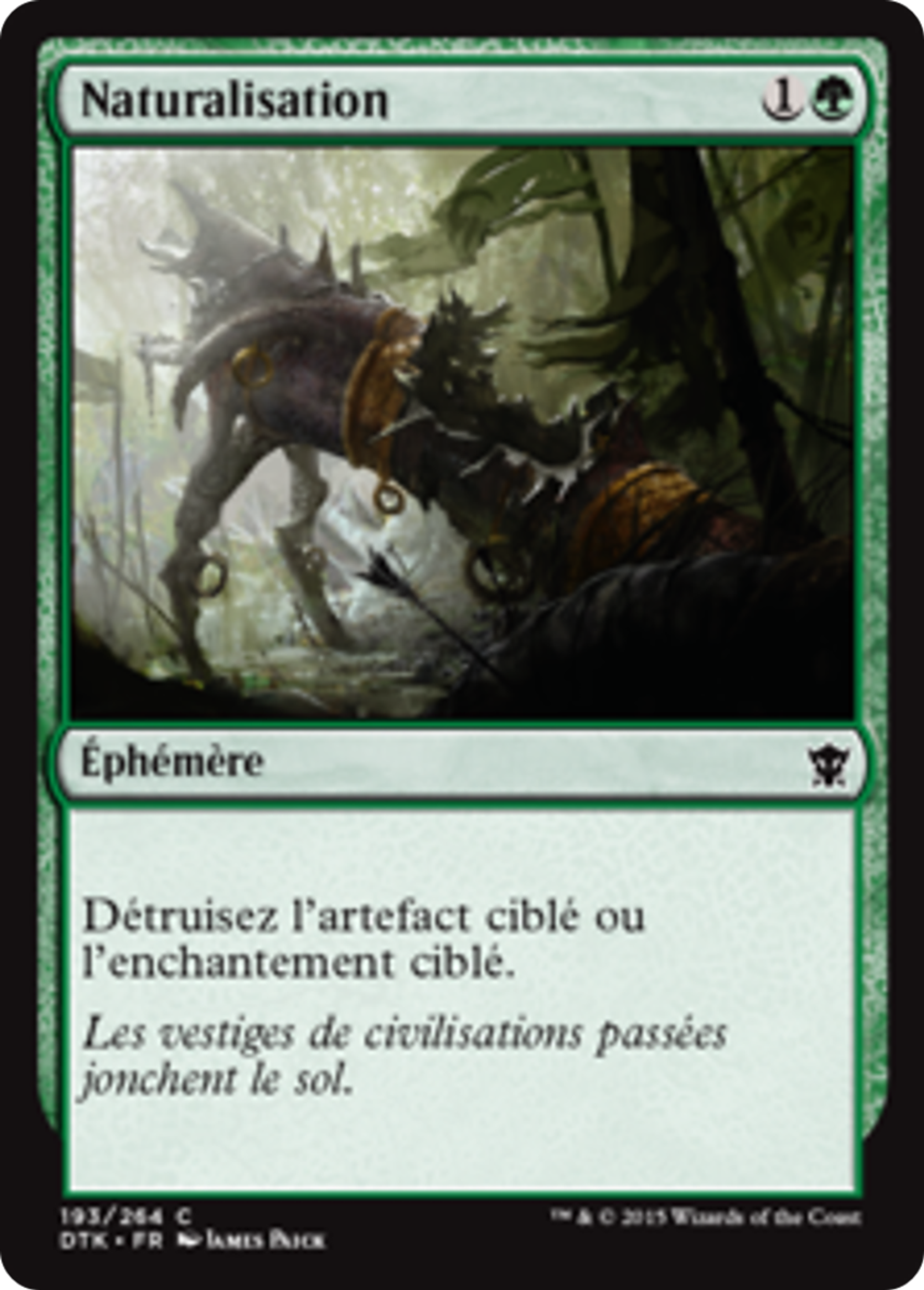 Naturalisation — Dragons of Tarkir — Magic: The Gathering